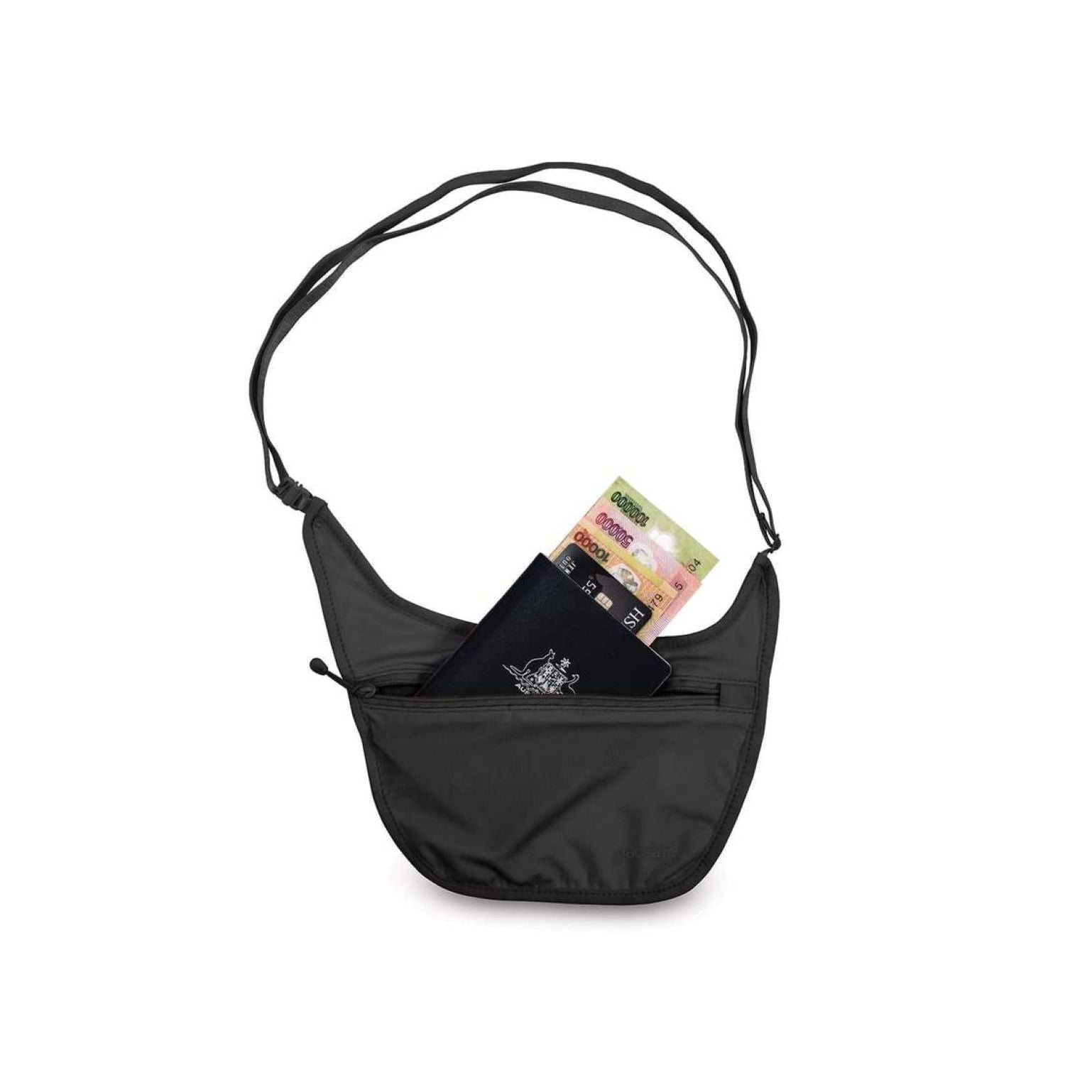 Pacsafe Coversafe S80 Secret Travel Body Pouch (Black)