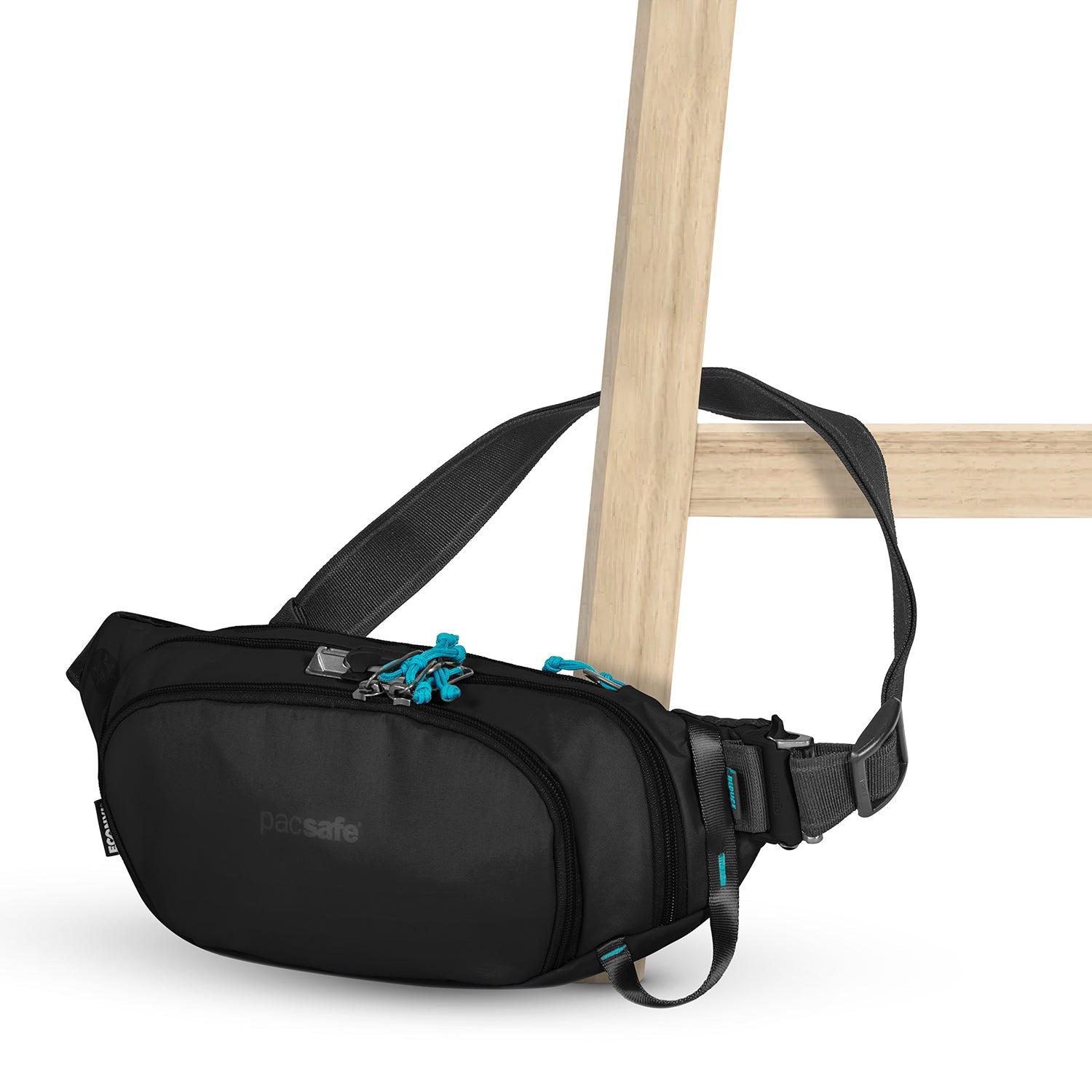 Pacsafe Eco Anti-Theft Waistpack (Econyl Black)