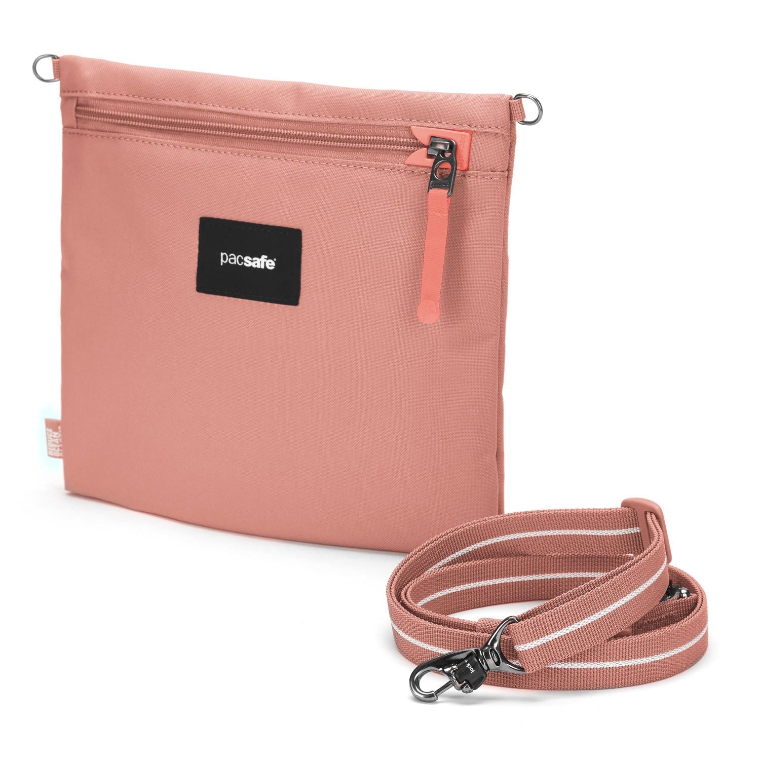 Pacsafe Go Anti-Theft Crossbody Pouch - Rose