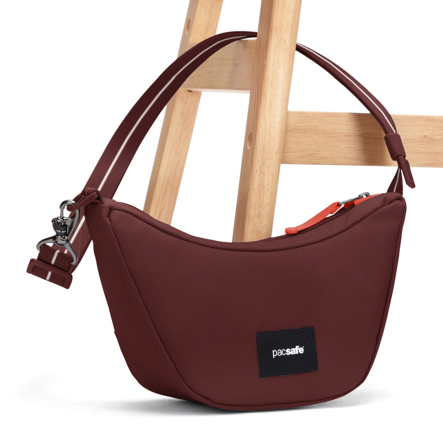 Pacsafe Go Anti-Theft Lunar Crossbody Bag (Garnet Red)