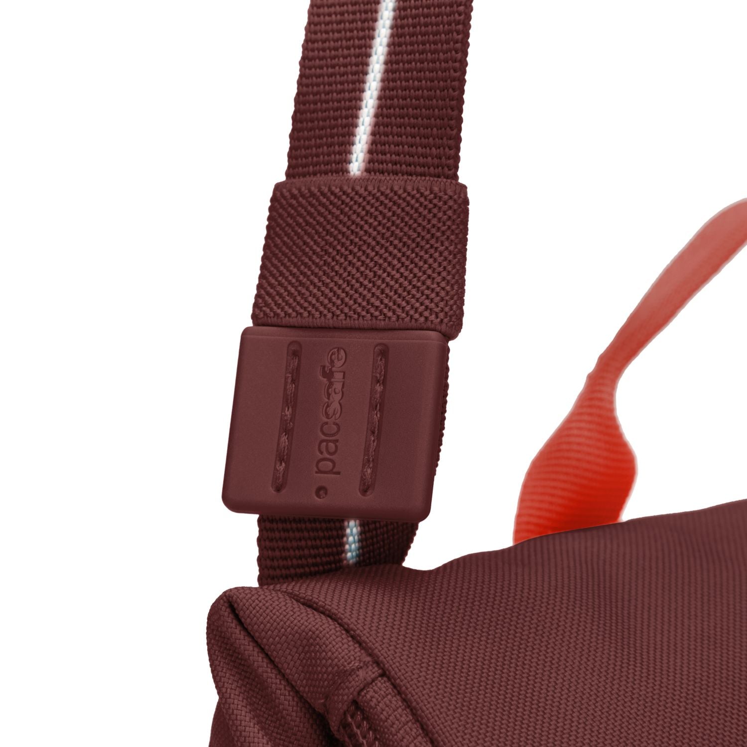 Pacsafe Go Anti-Theft Saddle Crossbody Bag (Garnet Red)