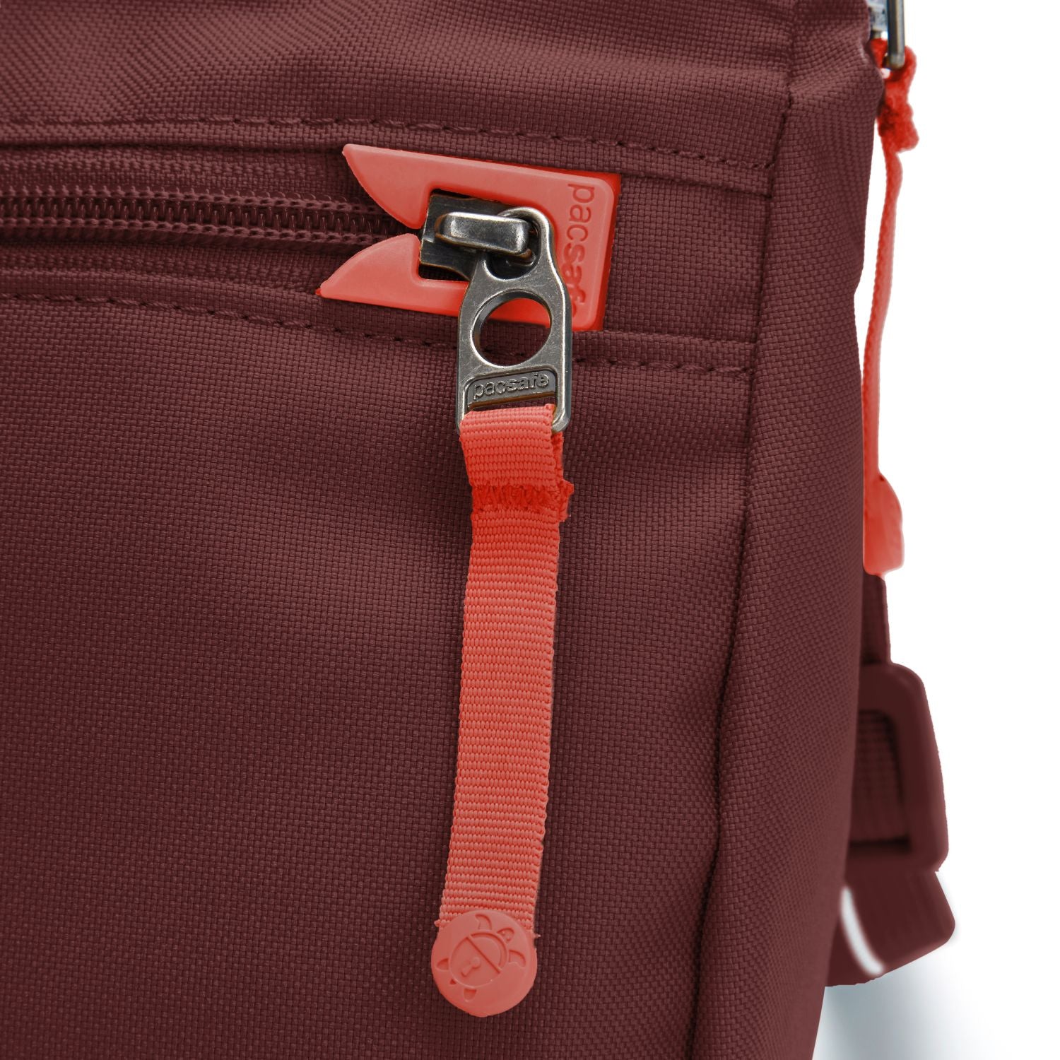 Pacsafe Go Anti-Theft Saddle Crossbody Bag (Garnet Red)