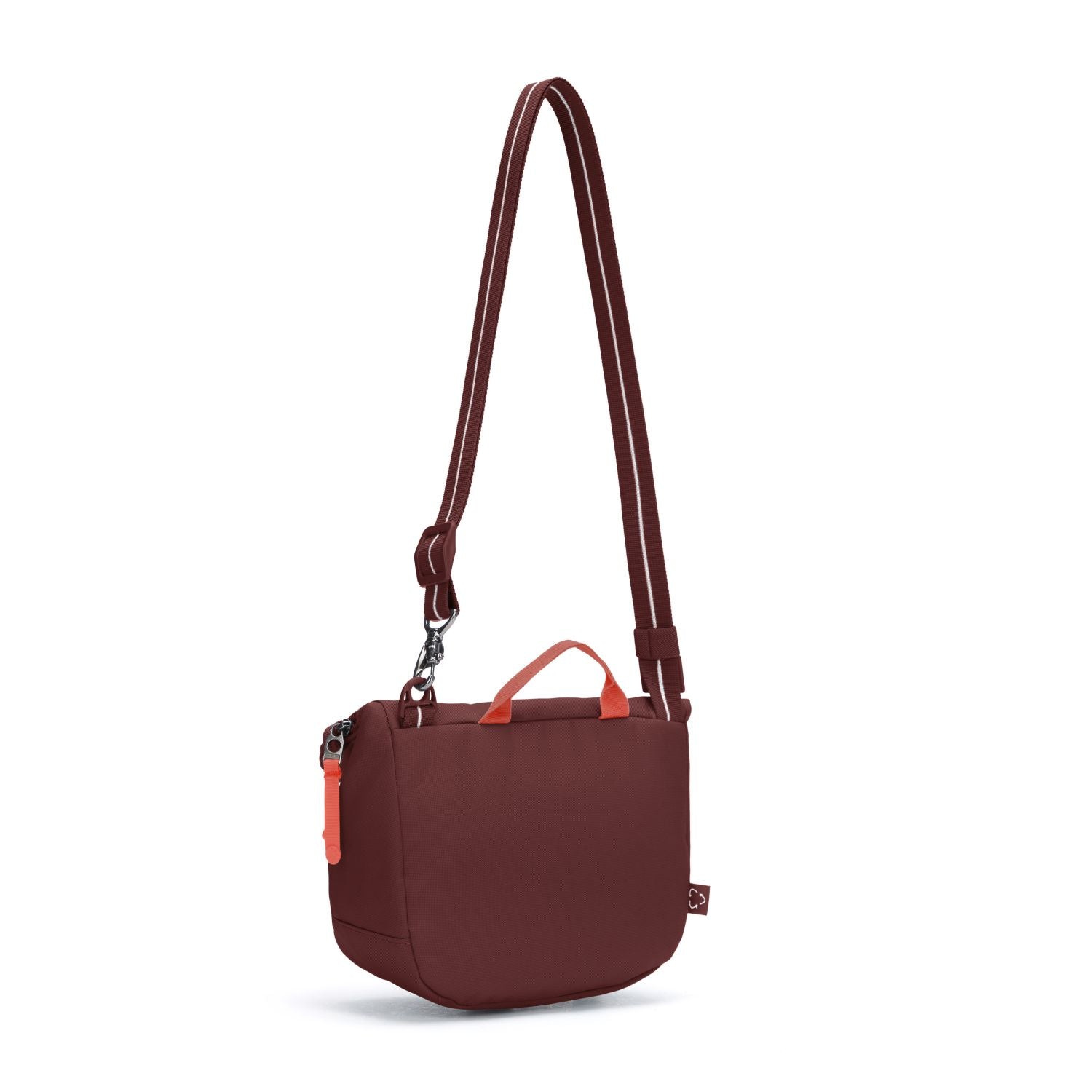 Pacsafe Go Anti-Theft Saddle Crossbody Bag (Garnet Red)