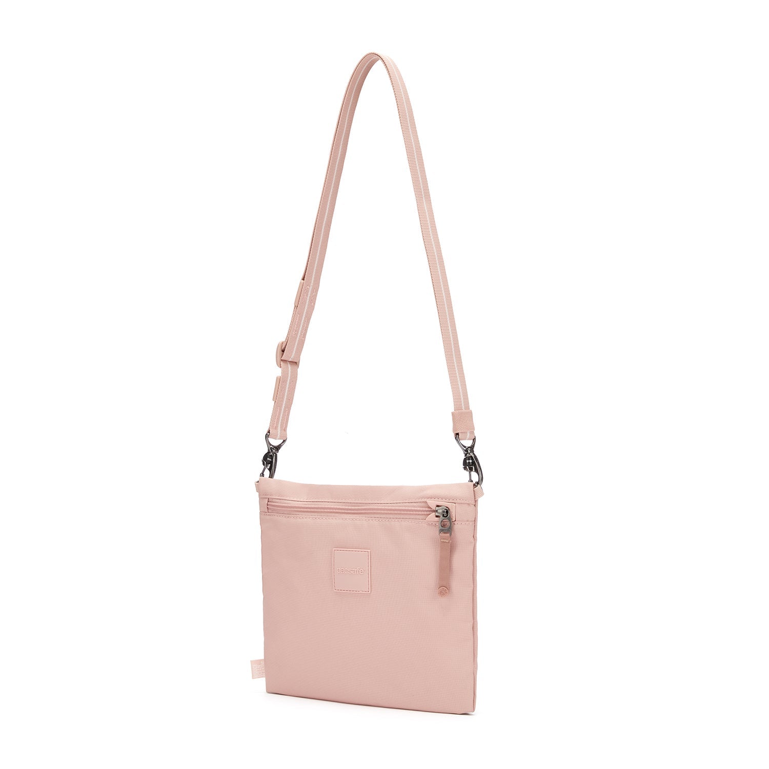 Pacsafe Go Anti-Theft Crossbody Pouch (Sunset Pink)
