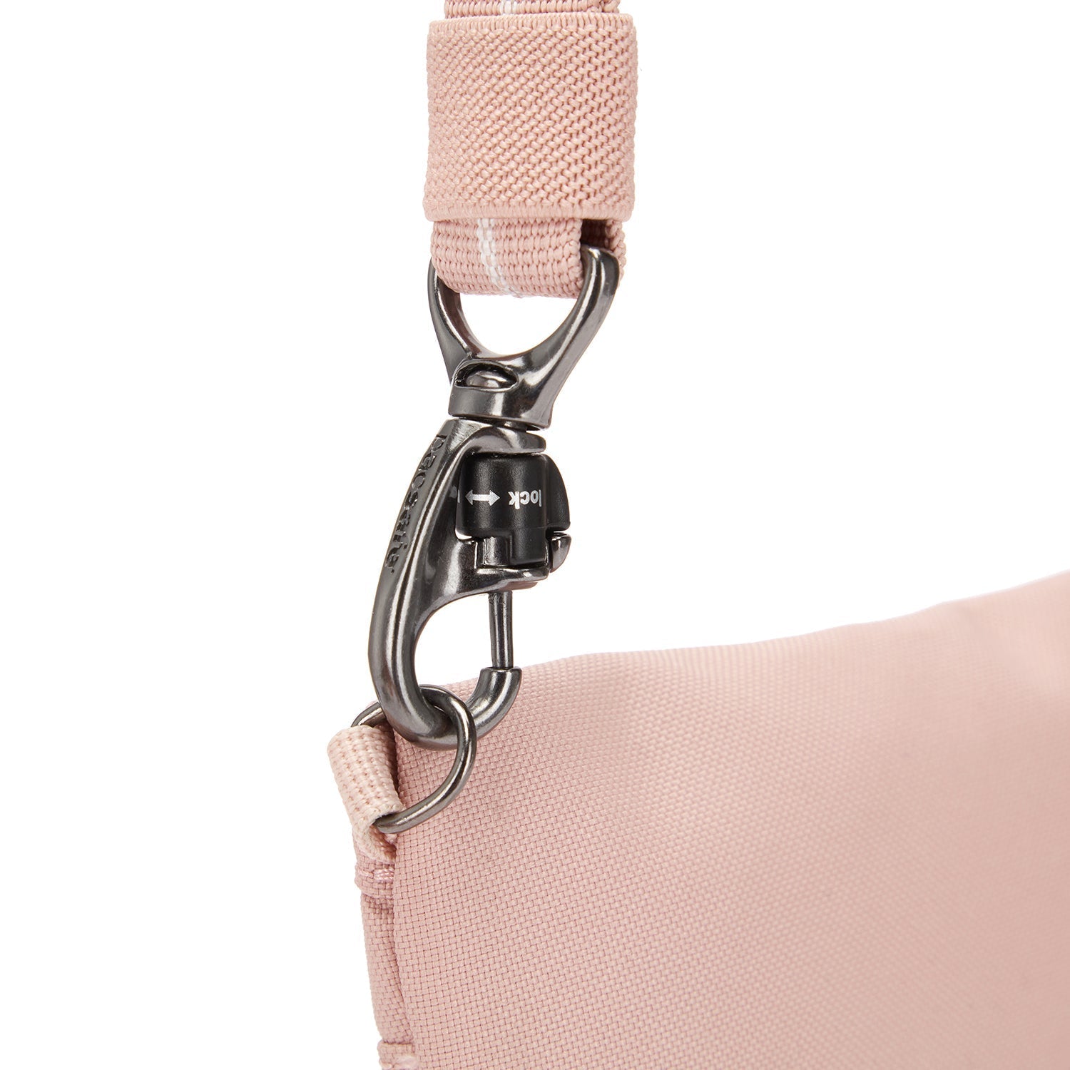 Pacsafe Go Anti-Theft Crossbody Pouch (Sunset Pink)
