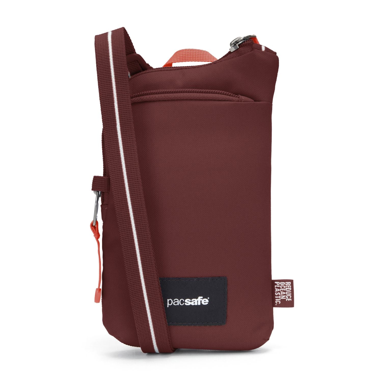 Pacsafe Go Tech Crossbody Bag (Garnet Red)