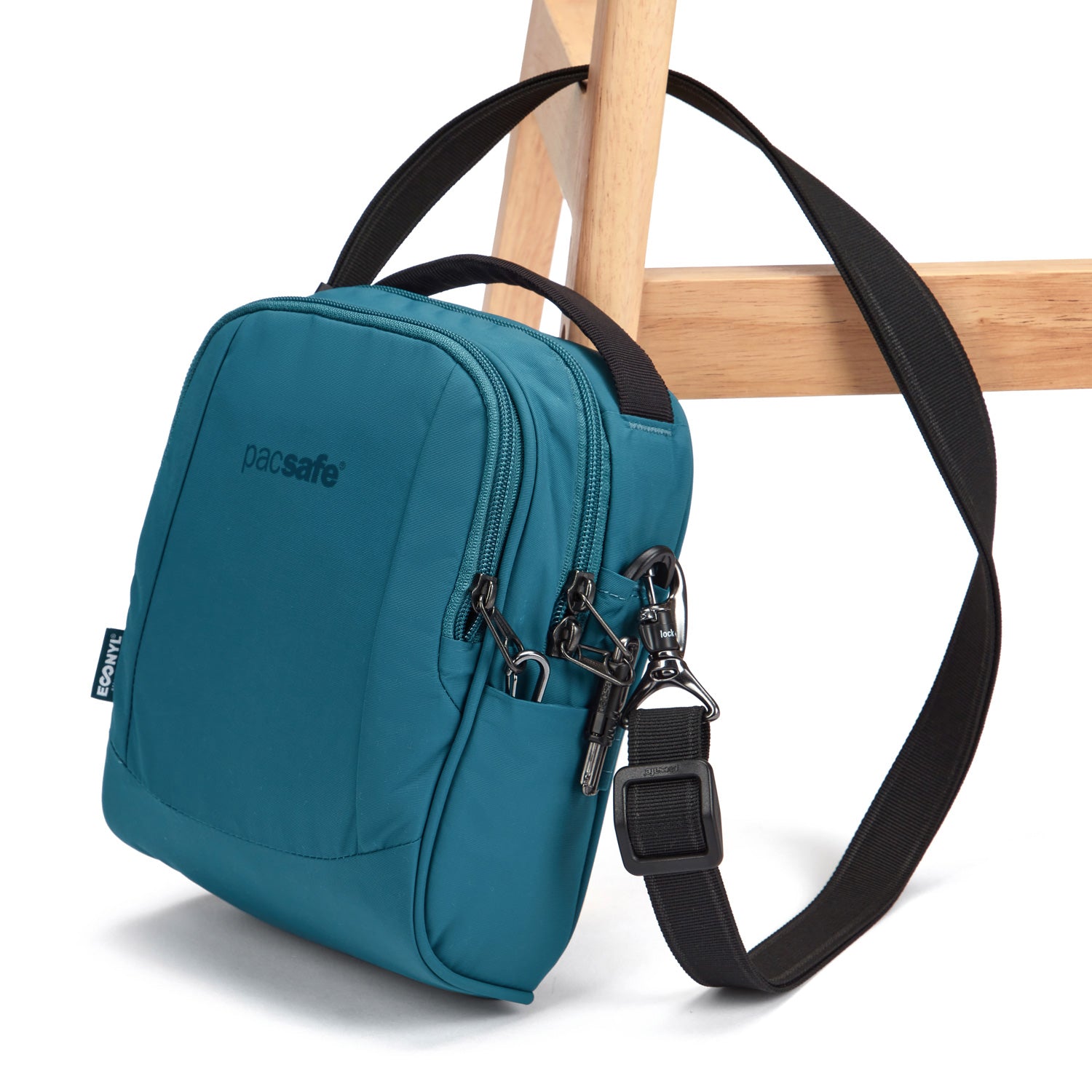 Pacsafe LS100 Anti-Theft Crossbody Bag (Tidal Teal)