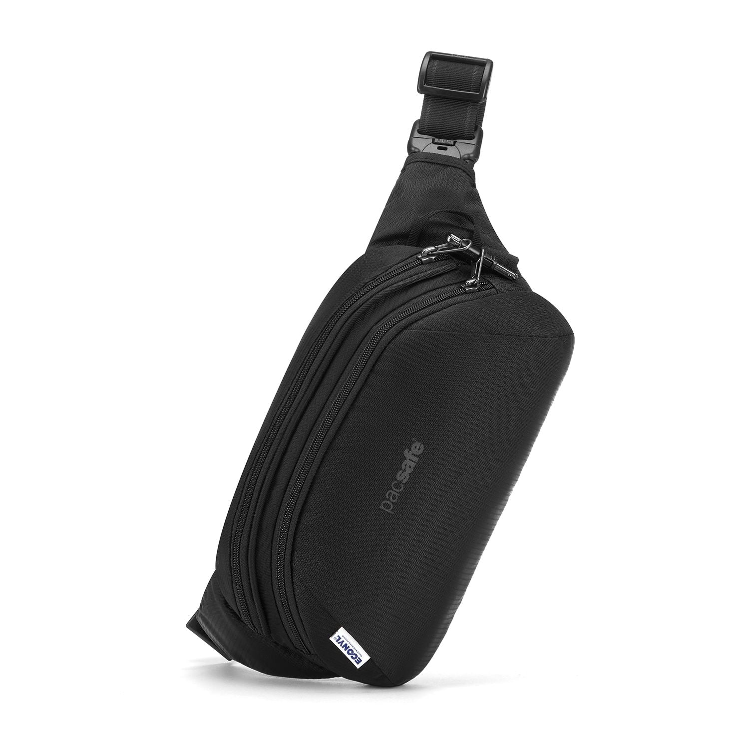 Pacsafe Metrosafe LS120 Anti-Theft Hip Pack (Econyl Black)