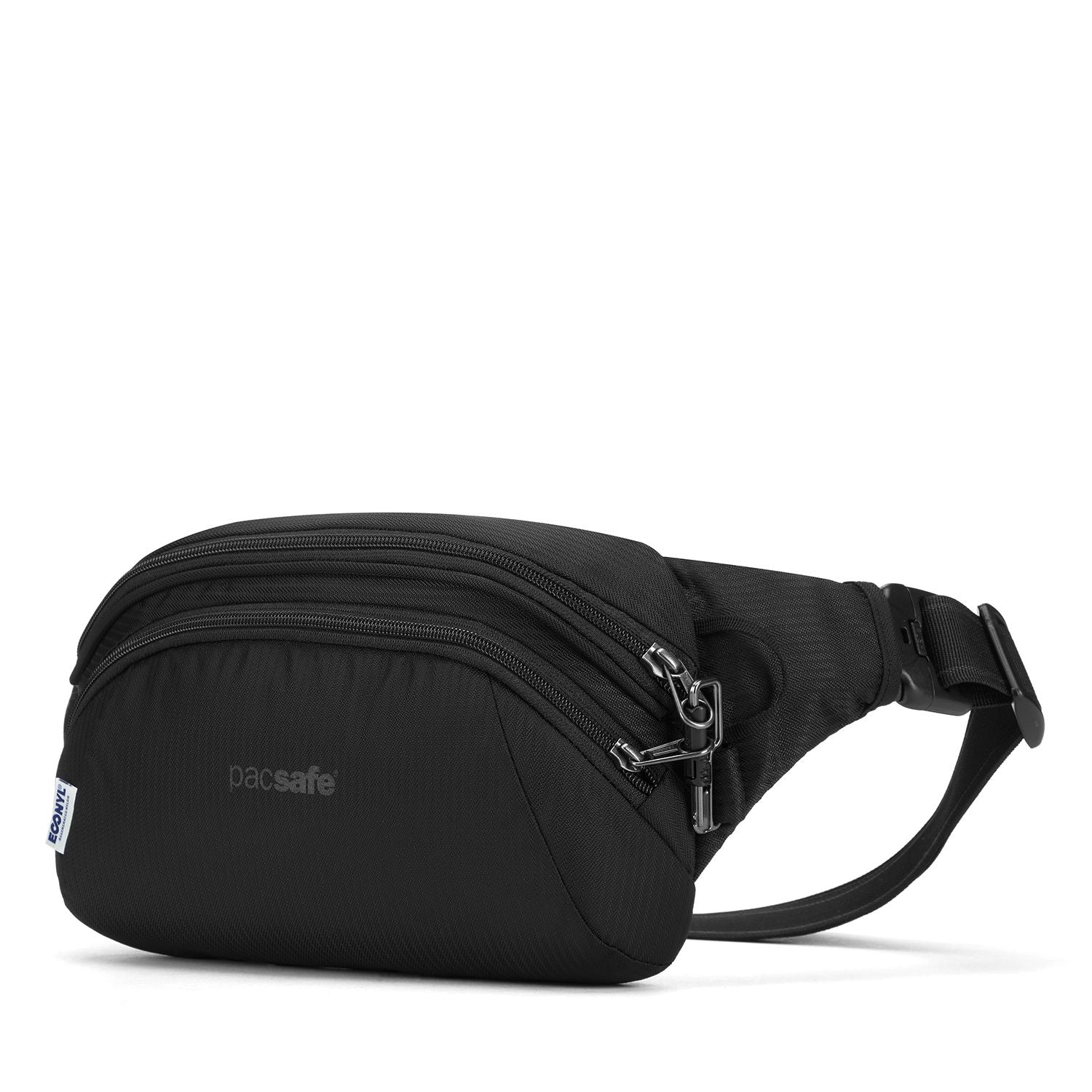 Pacsafe Metrosafe LS120 Anti-Theft Hip Pack (Econyl Black)