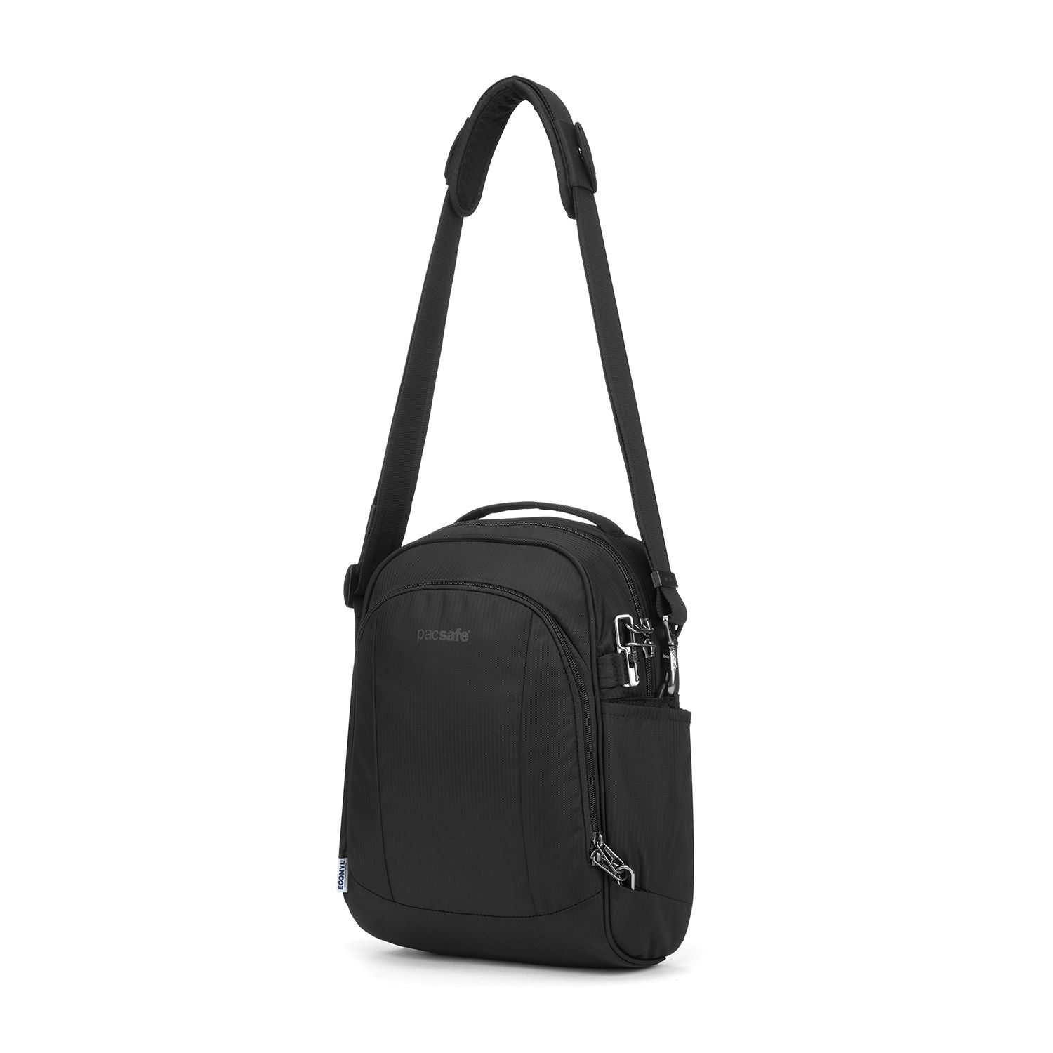 Pacsafe Metrosafe LS250 Anti-Theft Shoulder Bag (Econyl Black)