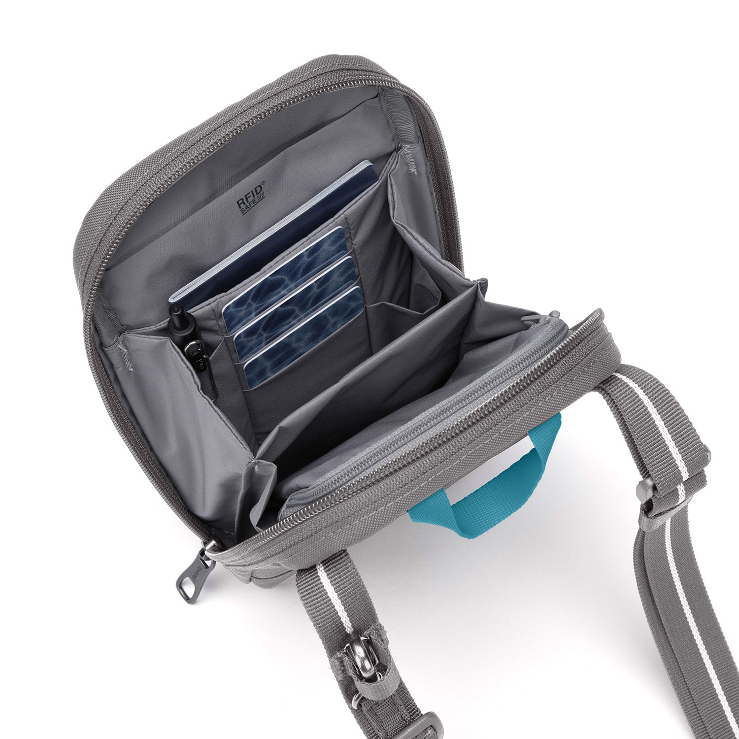 Pacsafe RFIDsafe Tech Crossbody (Stone)