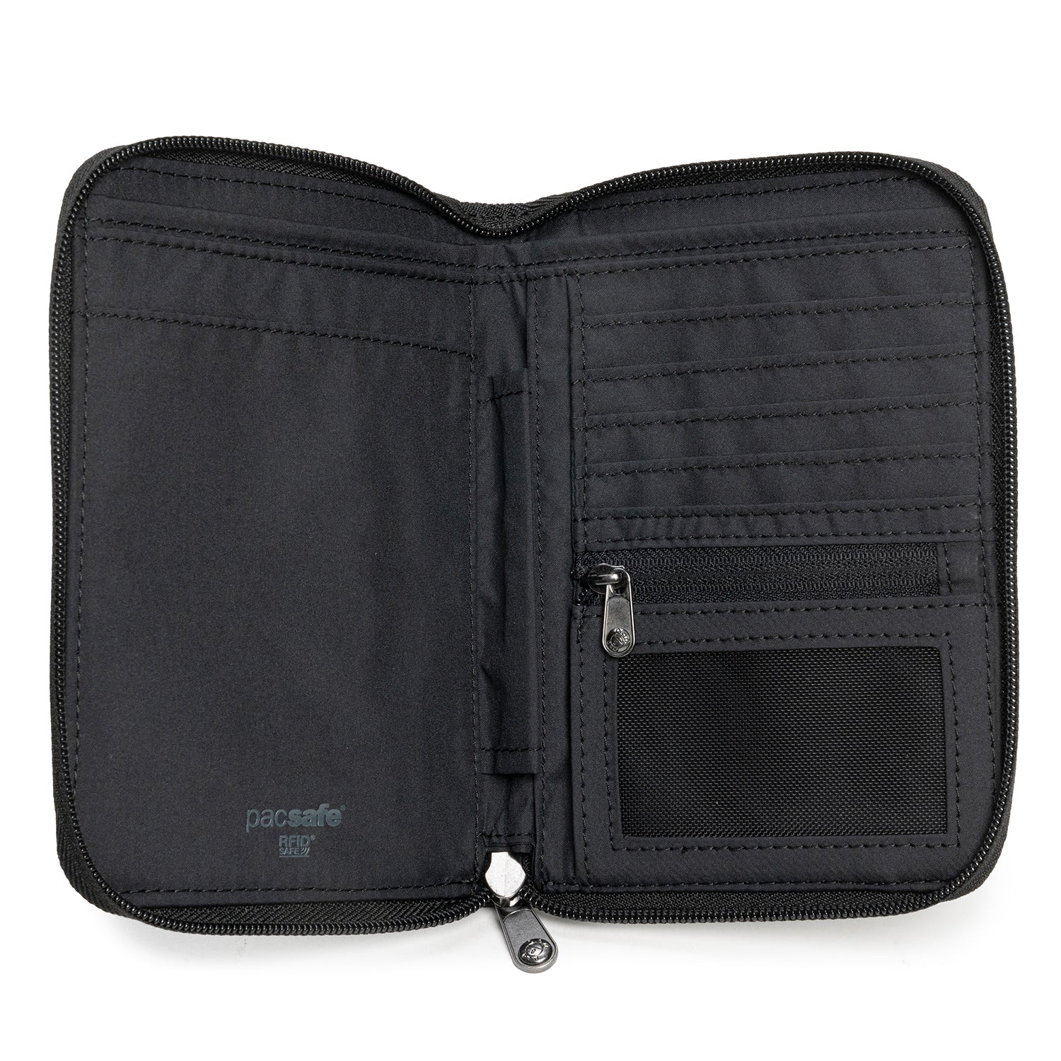 Pacsafe RFIDsafe RFID Blocking Compact Travel Organizer (Black)