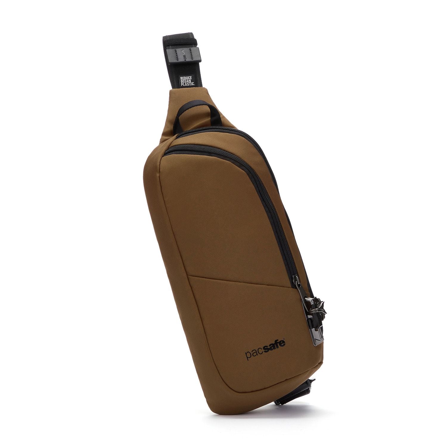 Pacsafe Vibe 150 Anti-Theft Sling Pack (Tan) – The Planet Traveller - Main Image
