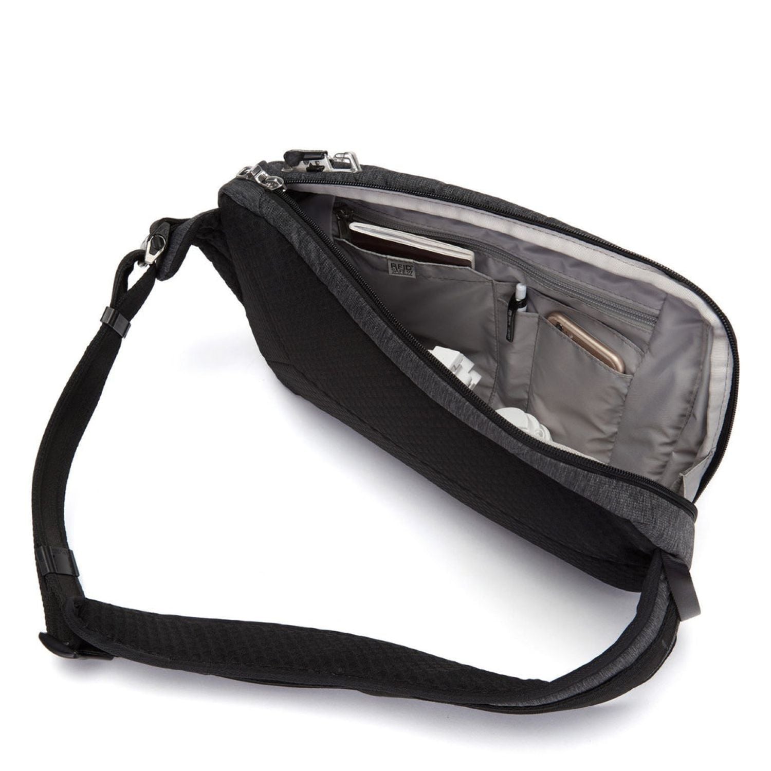 Pacsafe Vibe 325 Anti-Theft Sling Pack (Econyl Black)