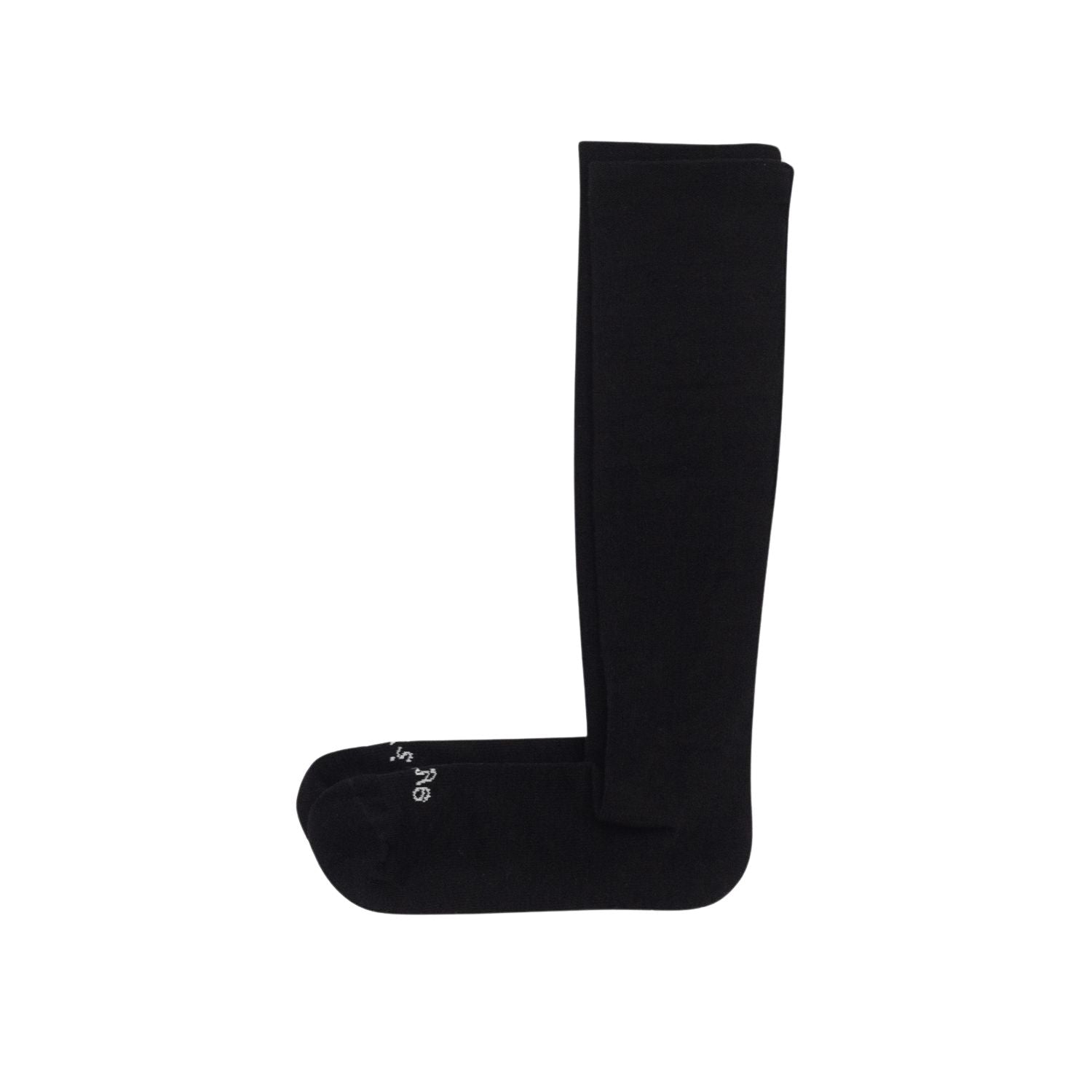 Paire Merino Wool-Blend Compression Sock (Black) - S/M