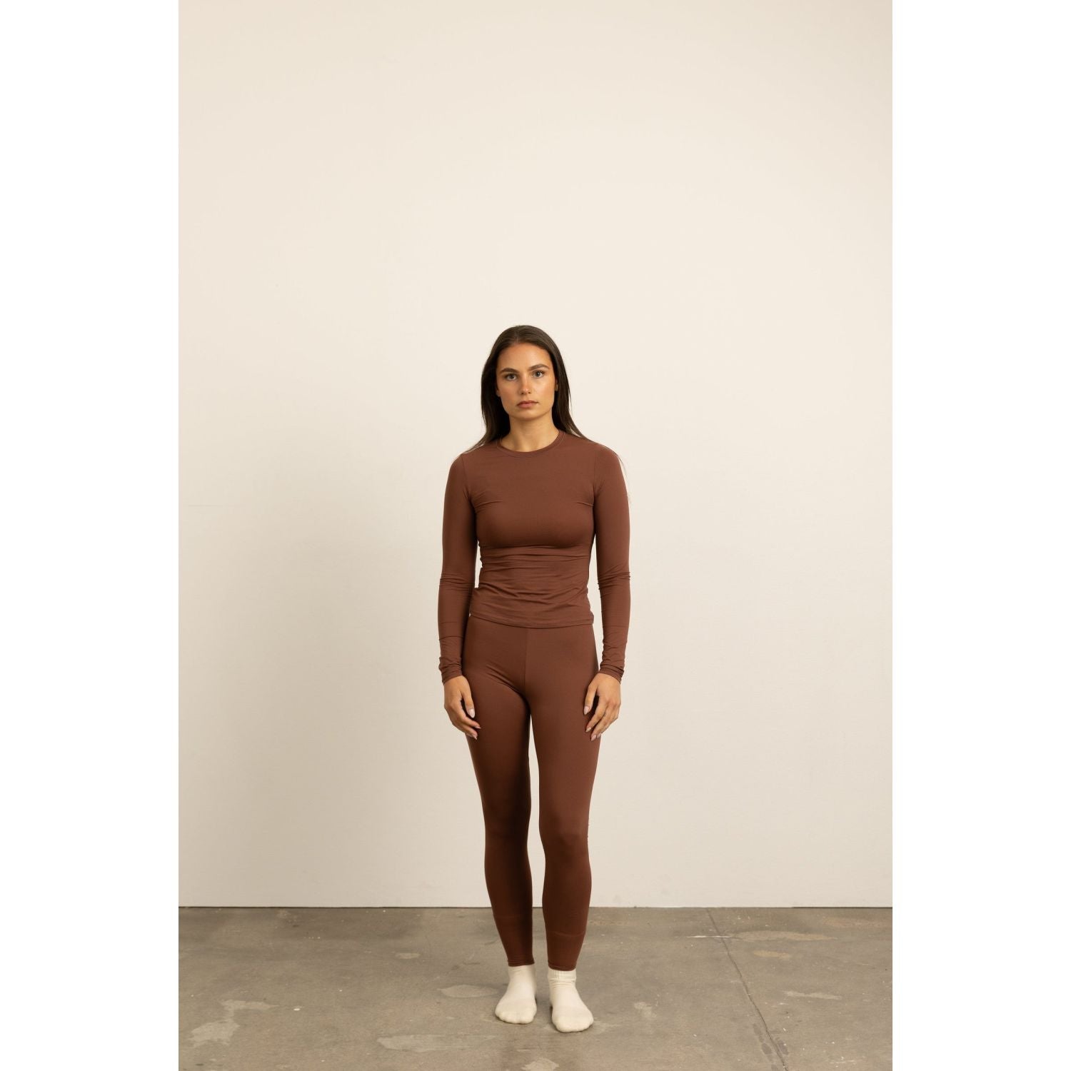 Paire Foundation Thermal Leggings (Brown) - L-XXL
