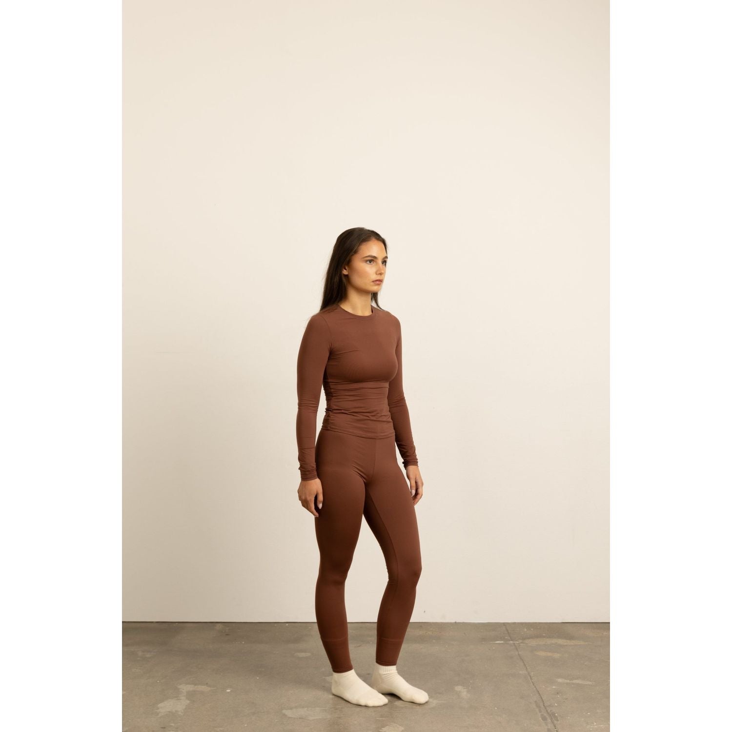 Paire Foundation Thermal Leggings (Brown) - L-XXL