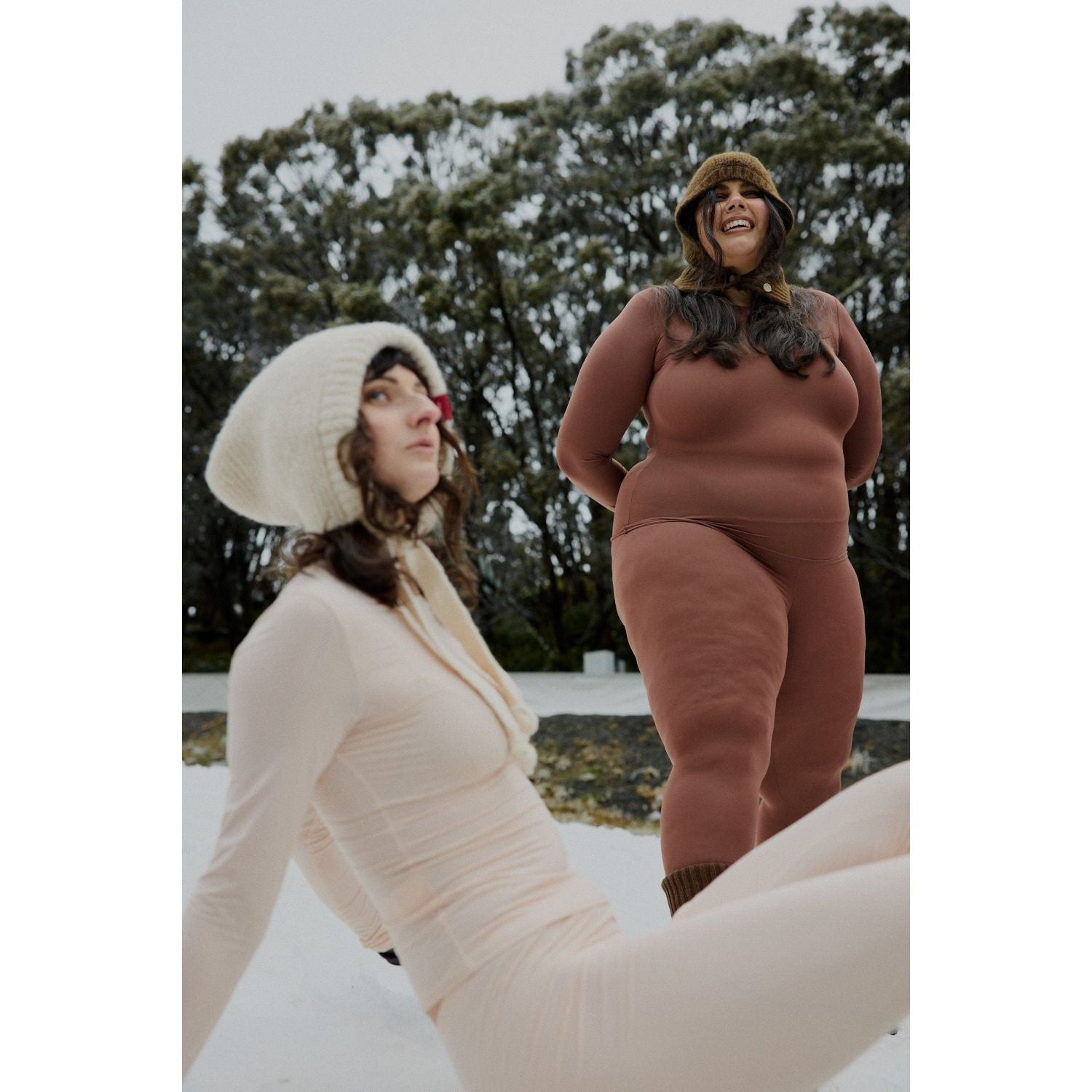 Paire Foundation Thermal Leggings (Brown) - L-XXL