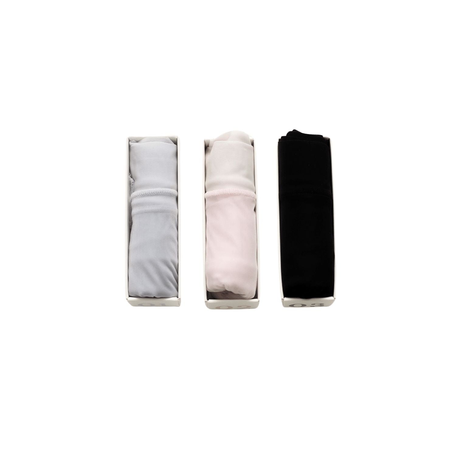 Paire Lipstick Underwear / Pack Of 3 (Sky blue, Peachy & Midnight) - L-XXL