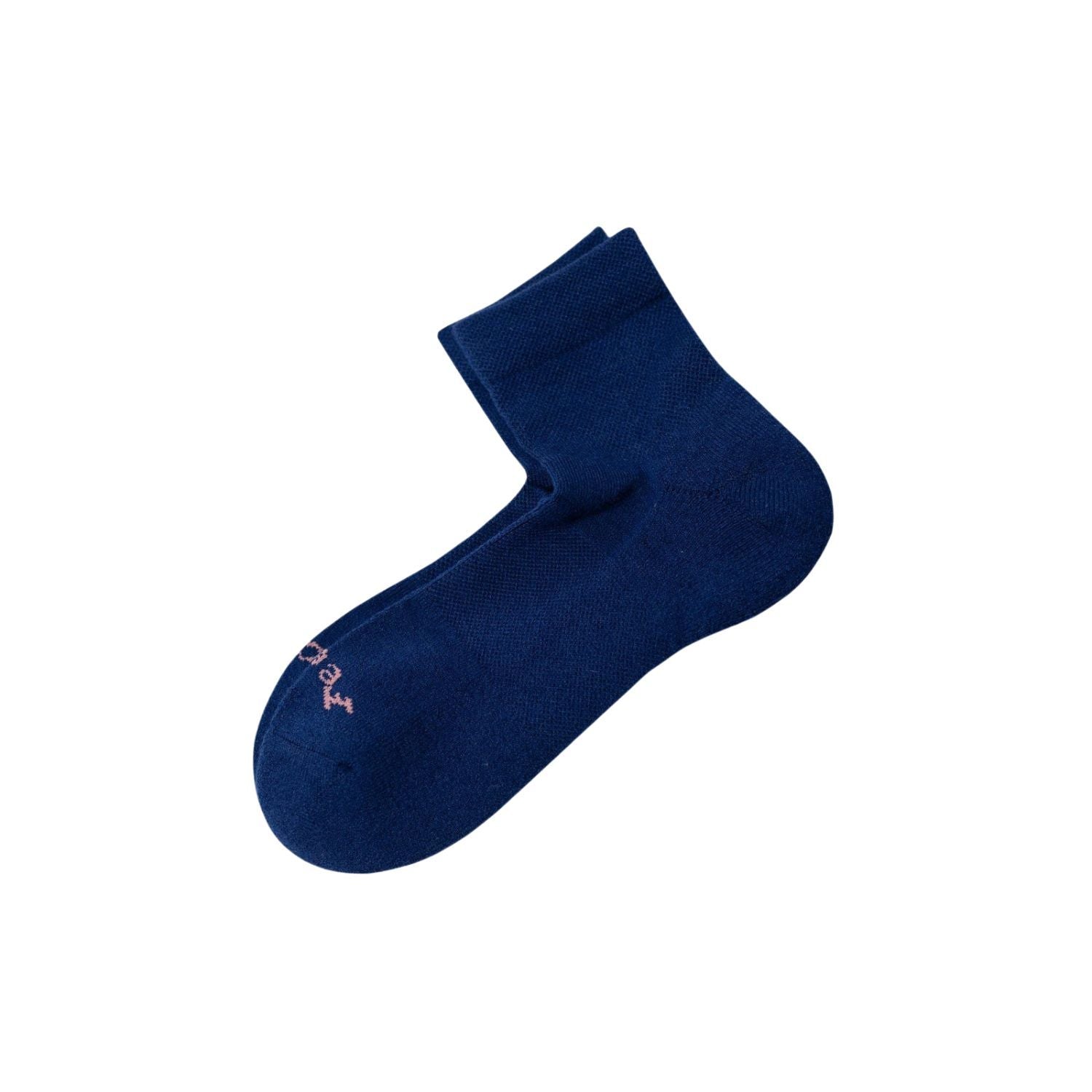 Paire Merino Wool-Blend Quarter Sock (Stormy Blue) - S