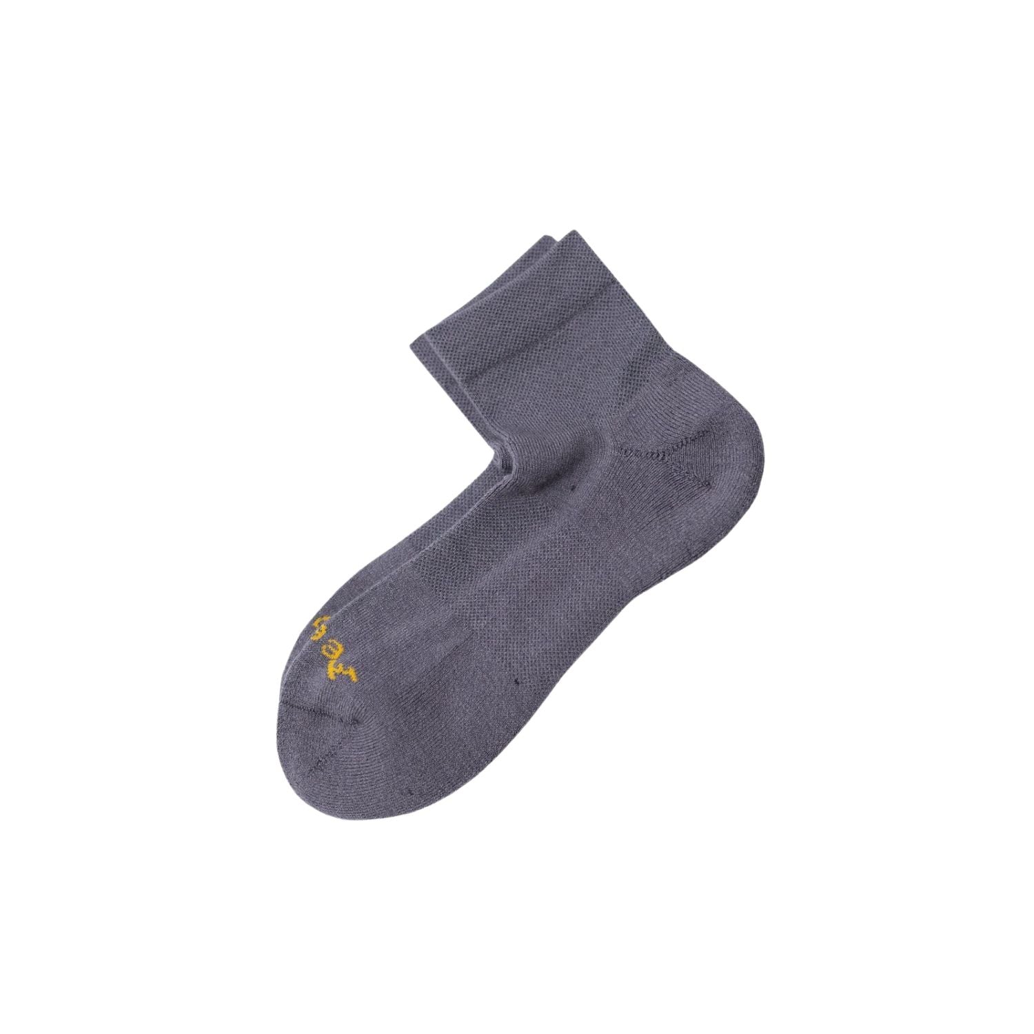 Paire Merino Wool-Blend Quarter Sock (Shadow) - S