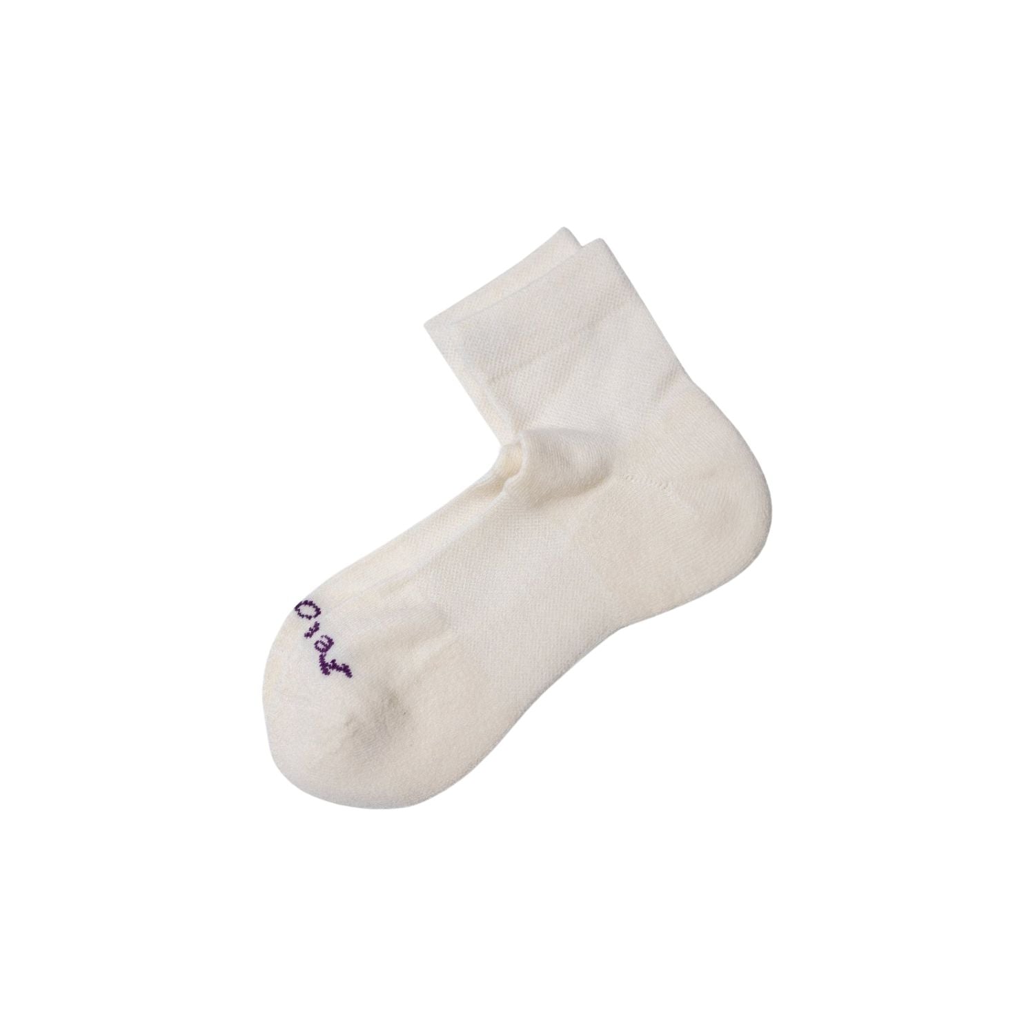 Paire Merino Wool-Blend Quarter Sock (Snow) - M