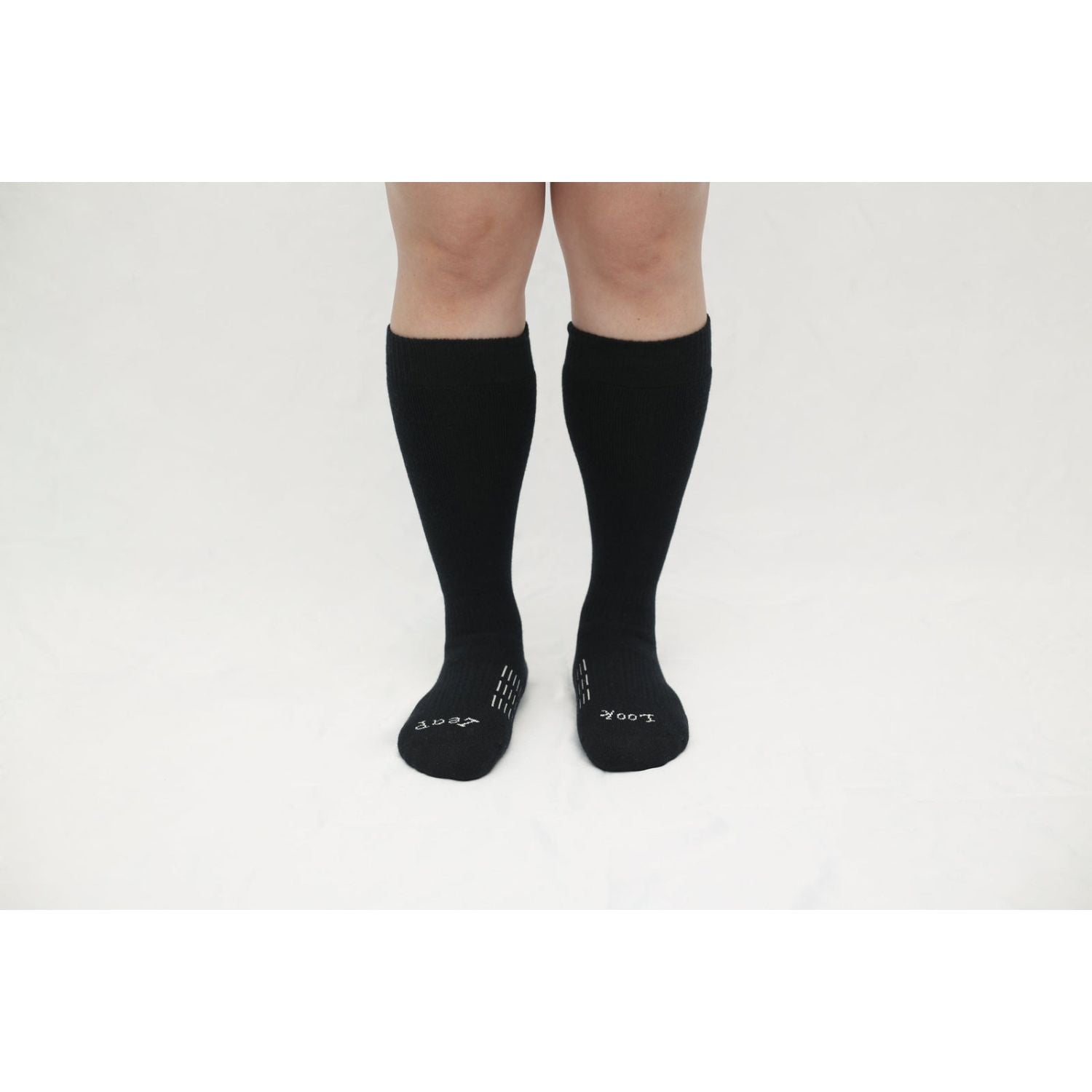 Paire Merino Wool-Blend Snow Sport Sock (Black) - L