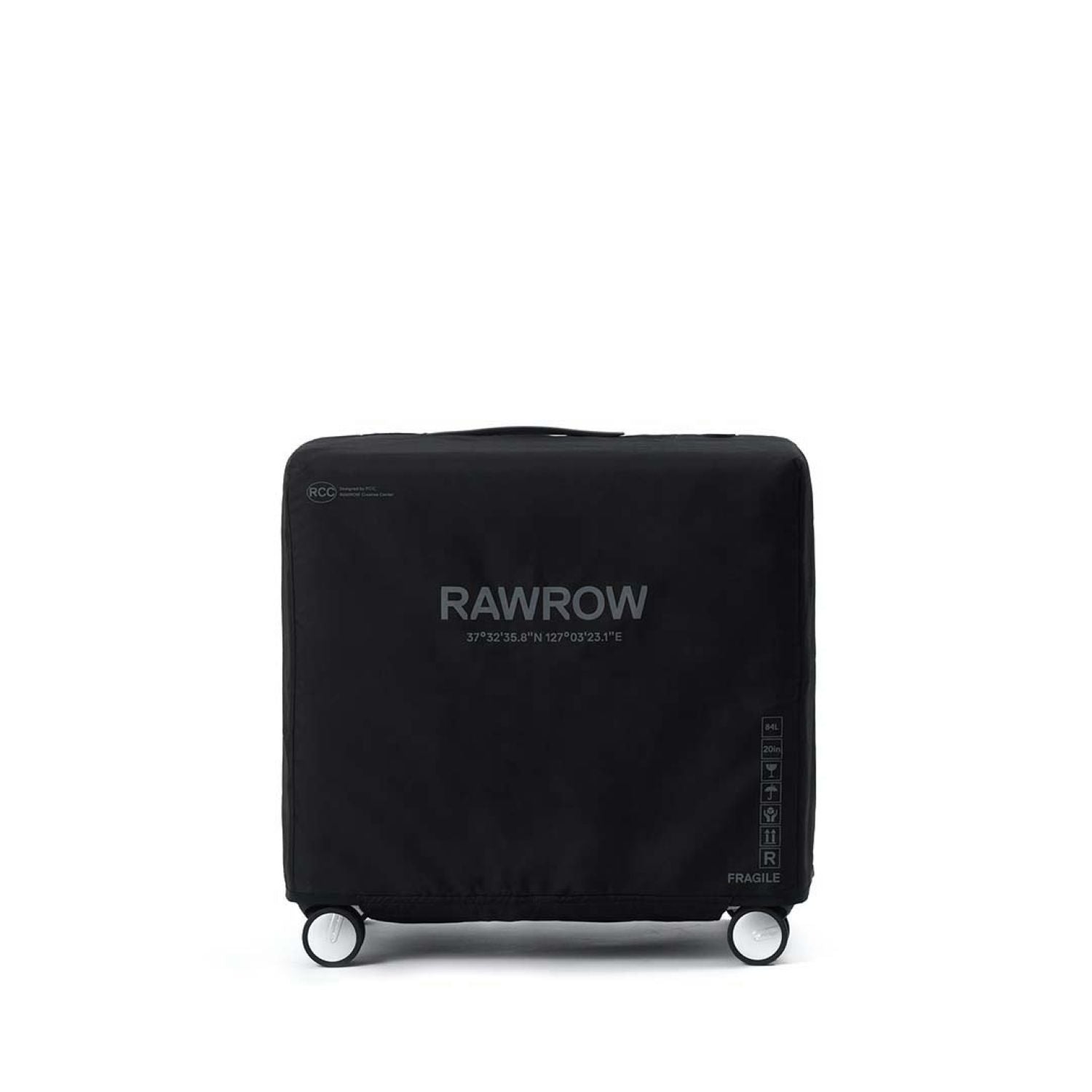 RAWROW R Trunk Frame Luggage Cover 84L/20" (Black)