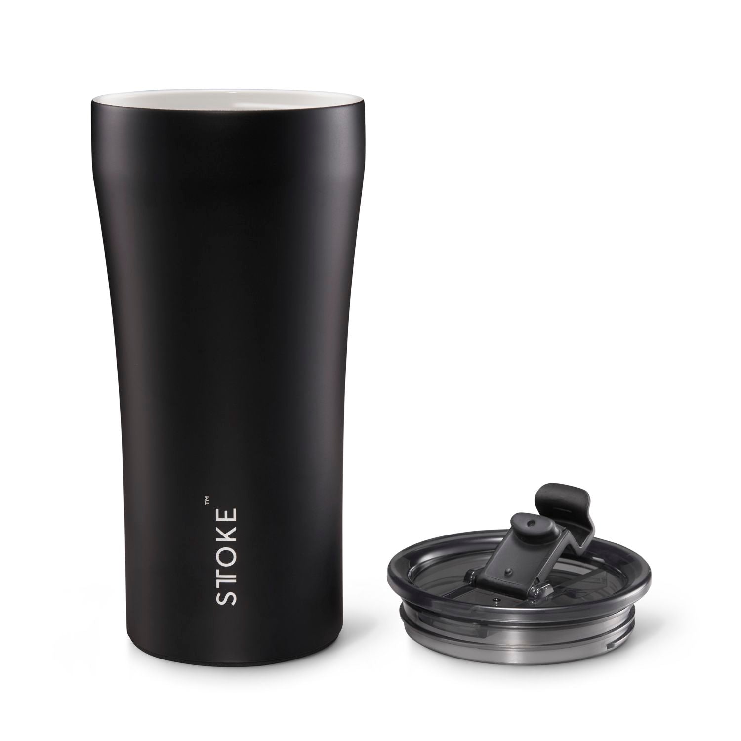 STTOKE Classic Insulated Ceramic Cup 16oz - Luxe Black