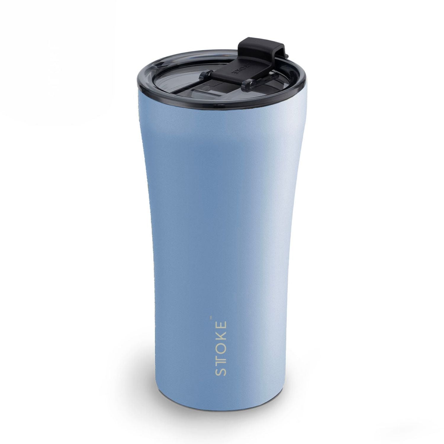 STTOKE Limited Edition Leakproof Ceramic Insulated Cup Powder Coating 16oz - Bondi Blue