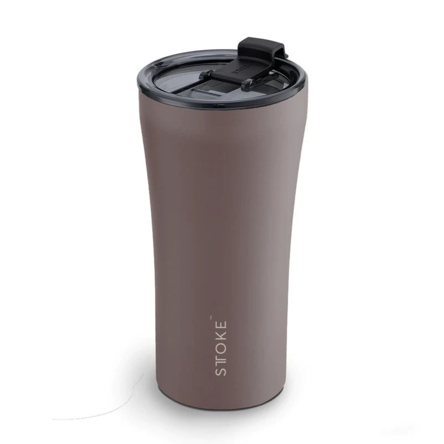 STTOKE Limited Edition Leakproof Ceramic Insulated Cup Powder Coating 16oz - Willow Grey