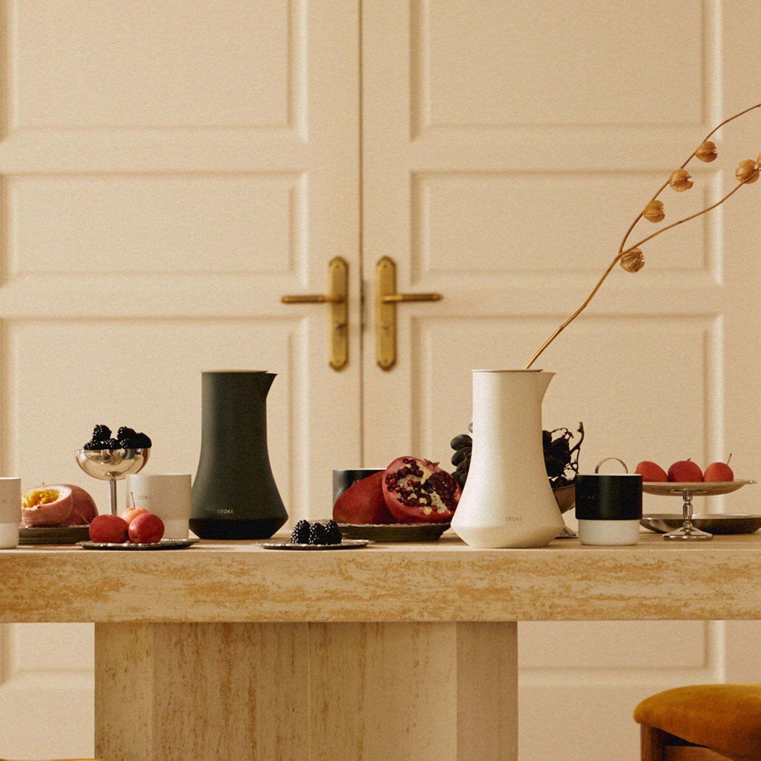 STTOKE Sharing Home Jug 20oz - Crème Beige