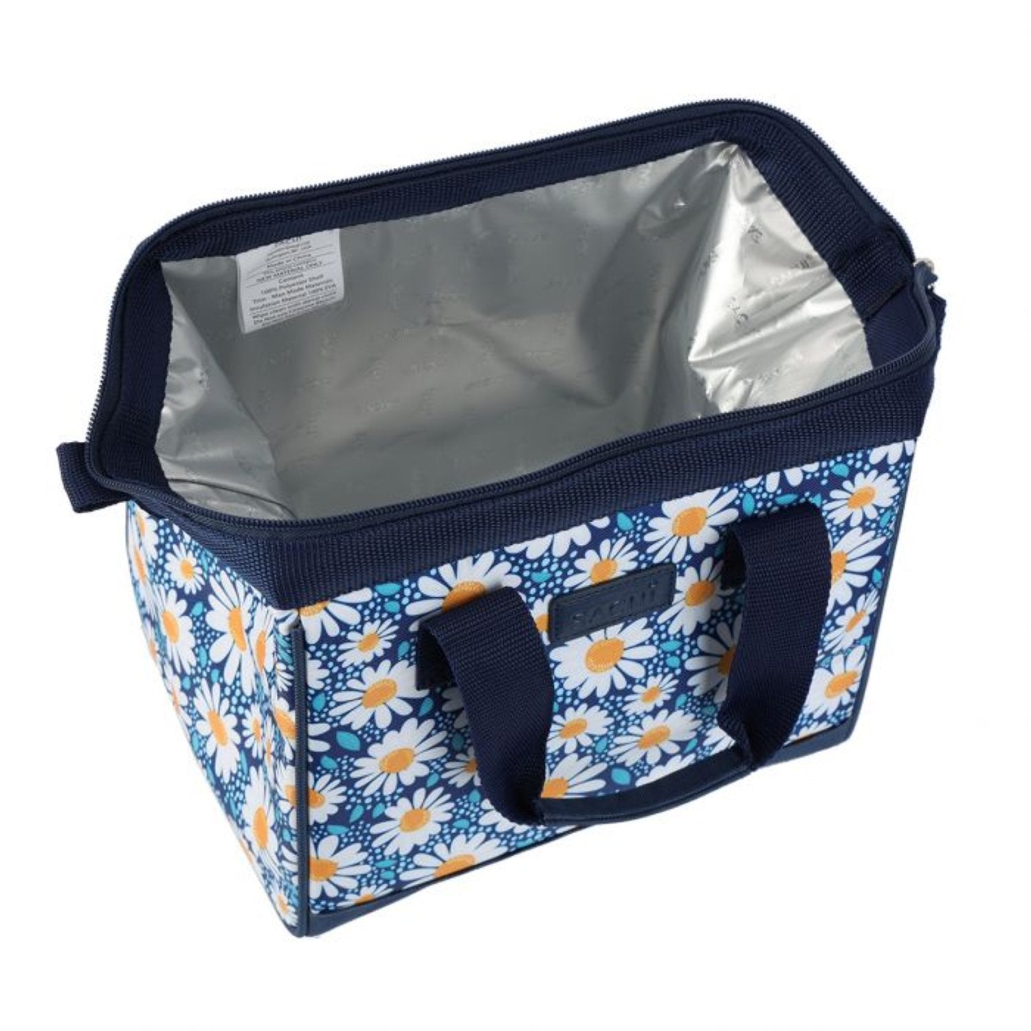 SACHI Insulated Lunch Bag - White Tulips