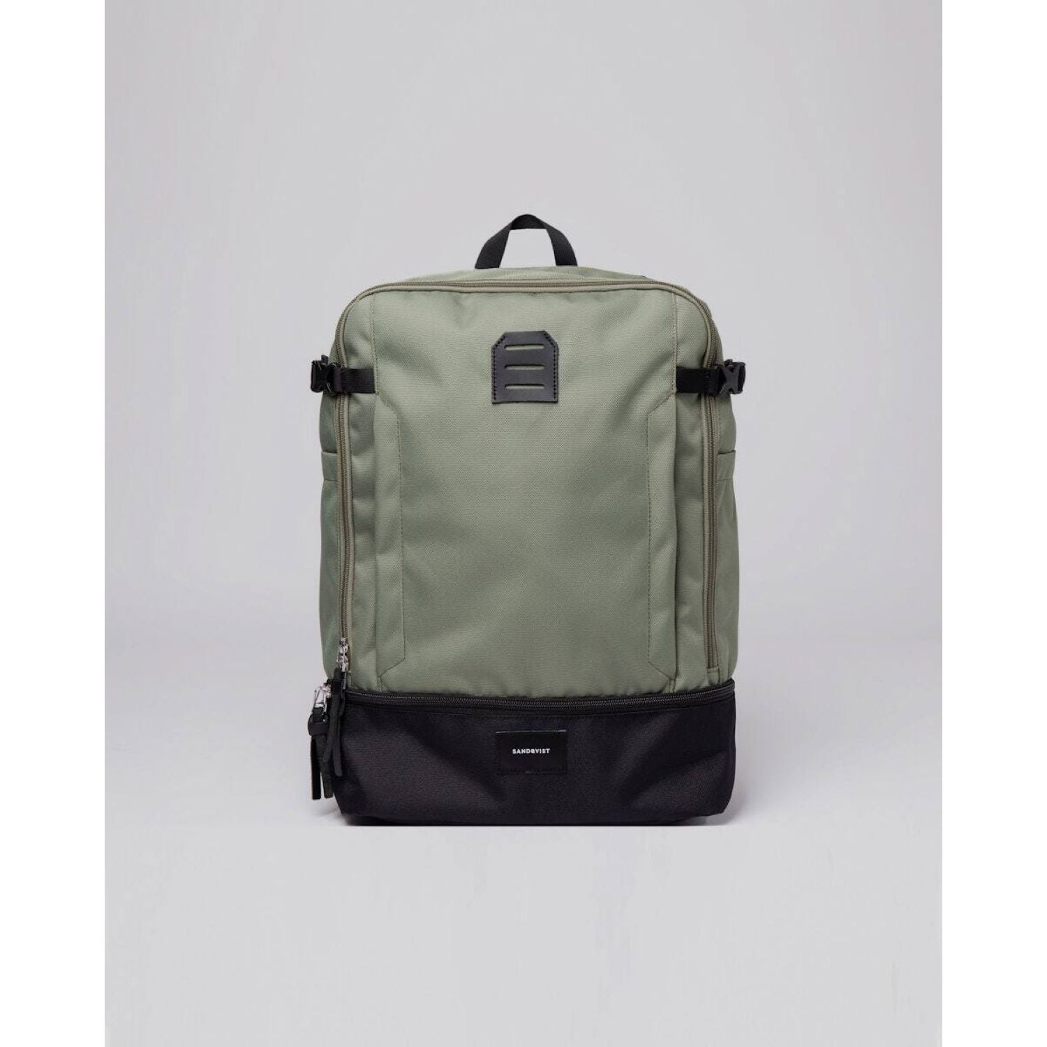 Sandqvist Alde Backpack - Multi Clover Green