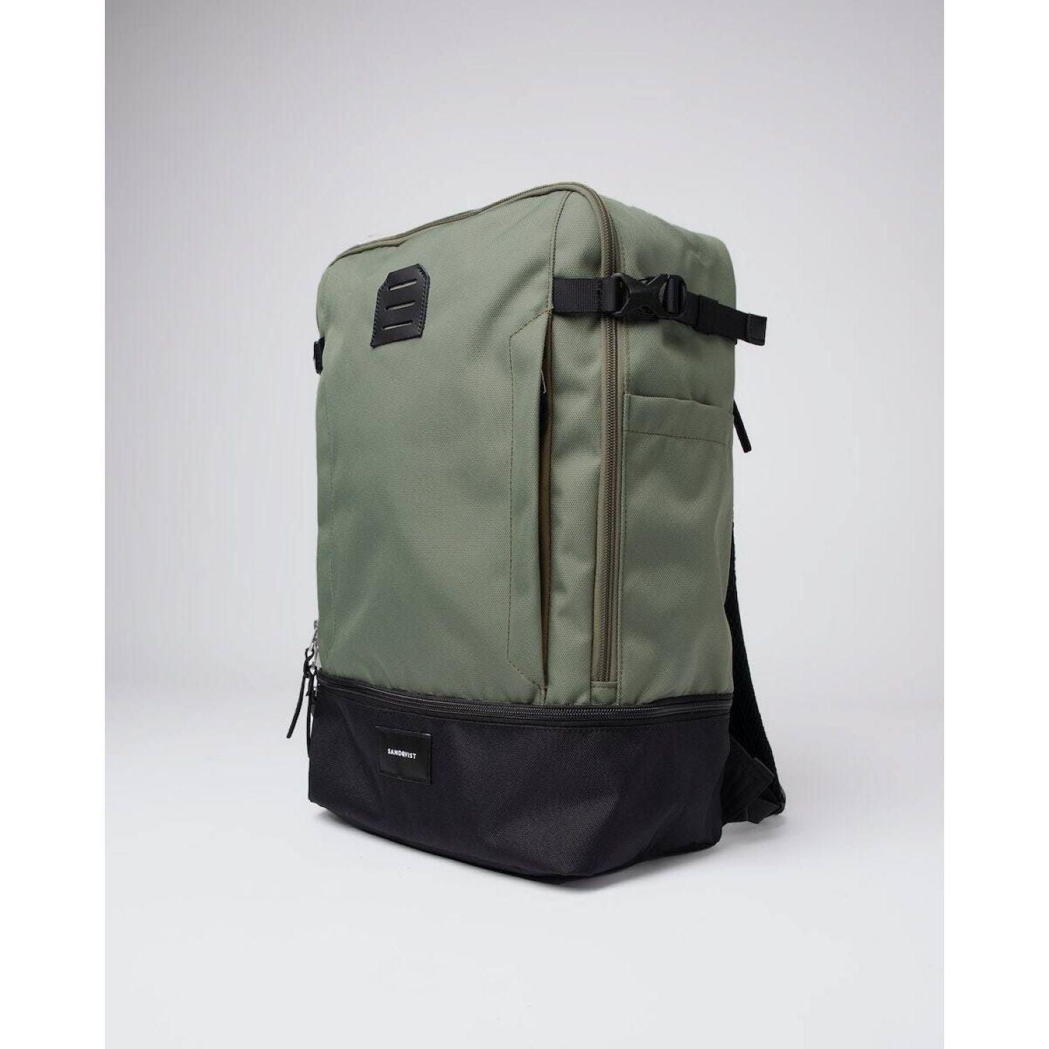 Sandqvist Alde Backpack - Multi Clover Green