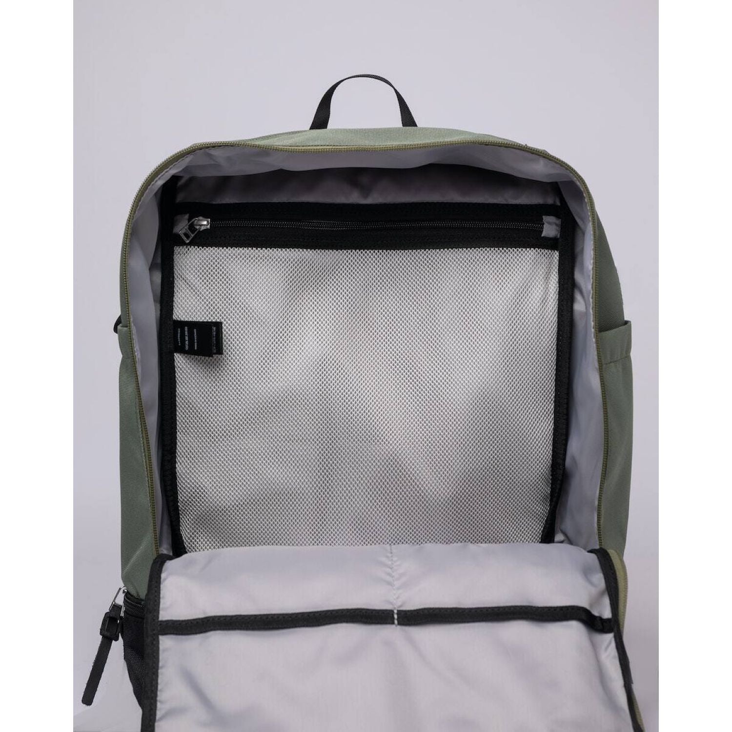 Sandqvist Alde Backpack - Multi Clover Green