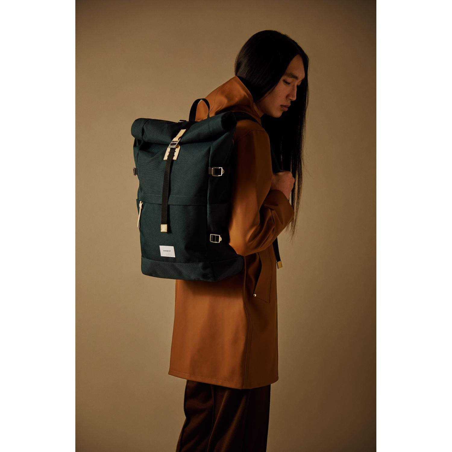 Sandqvist Bernt Backpack - Dark Green