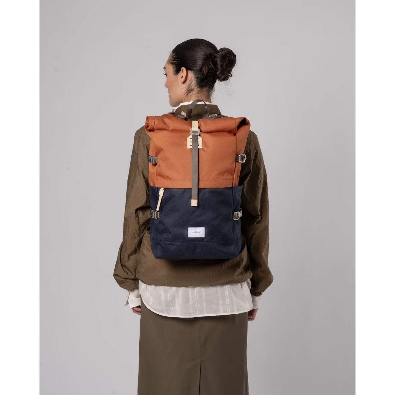 Sandqvist Bernt Backpack - Multi Fox Red