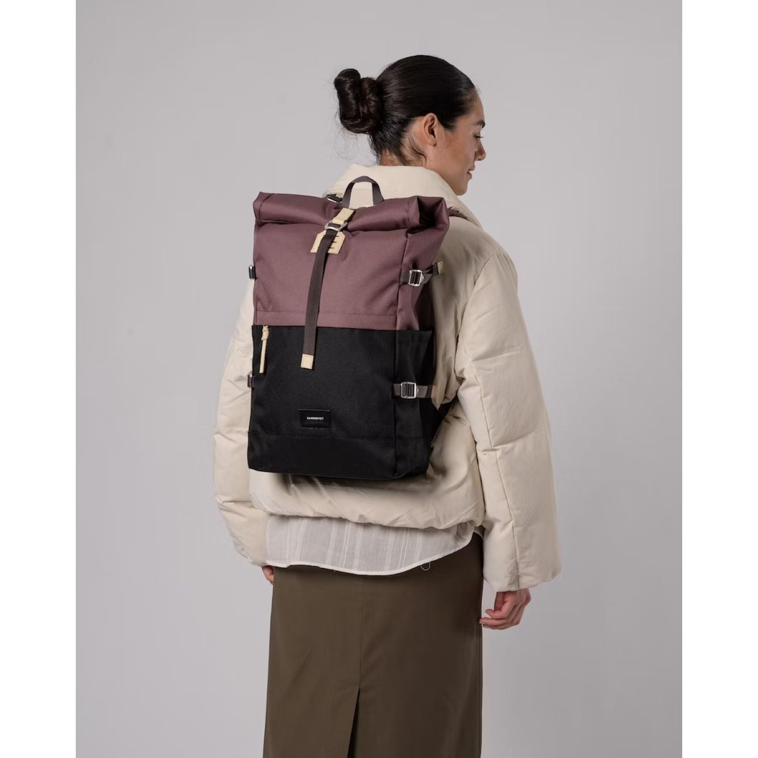 Sandqvist Bernt Backpack - Multi Lilac Dawn