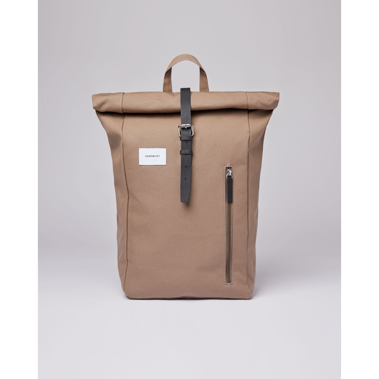 Sandqvist Dante Backpack - Fossil W/ Black Leather