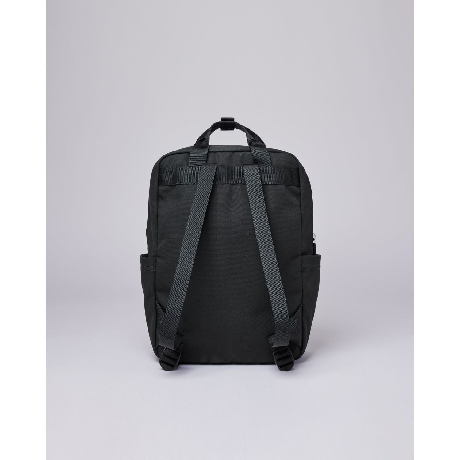 Sandqvist Knut Backpack - Black W/ Black Webbing