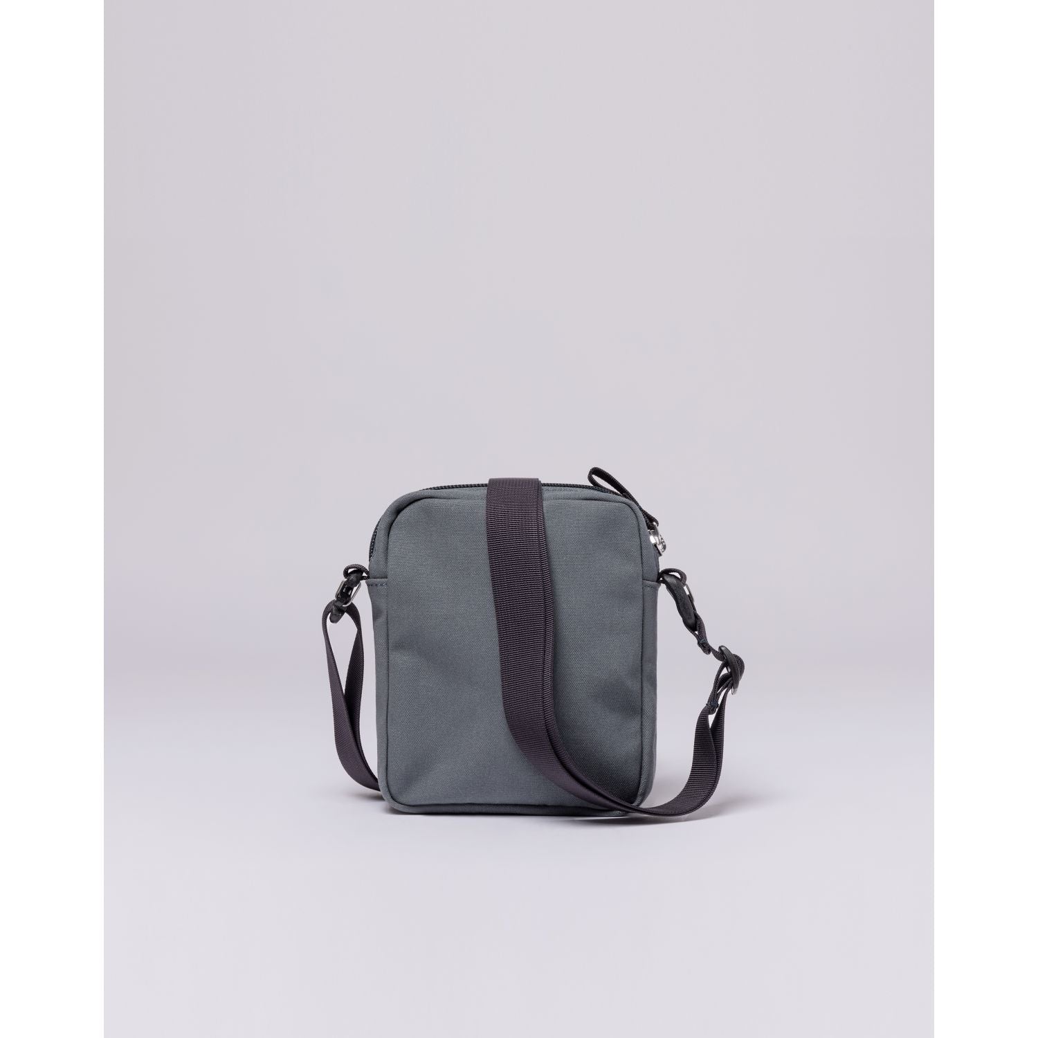Sandqvist Sixten Vegan Shoulder Bag - Dark Slate W/ Navy Webbing