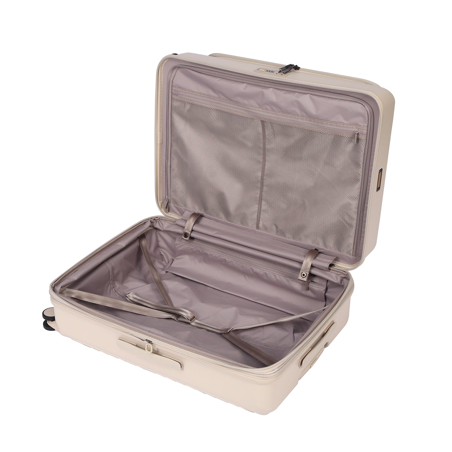 CROSSING INVI 30" Large Expandable Luggage With Front & Middle Access V3 - Sandwhite