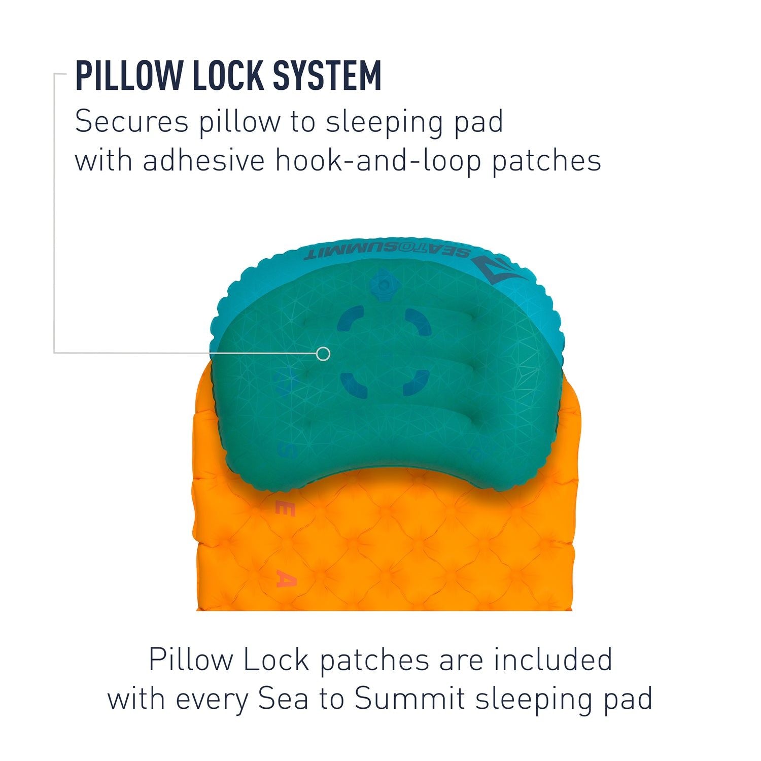 Sea To Summit Aeros Ultralight Pillow Large (Aqua)