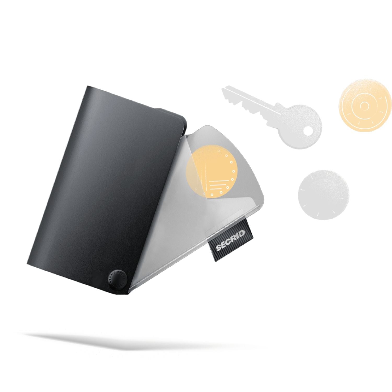 Secrid Coinpocket Transparent 1Pc