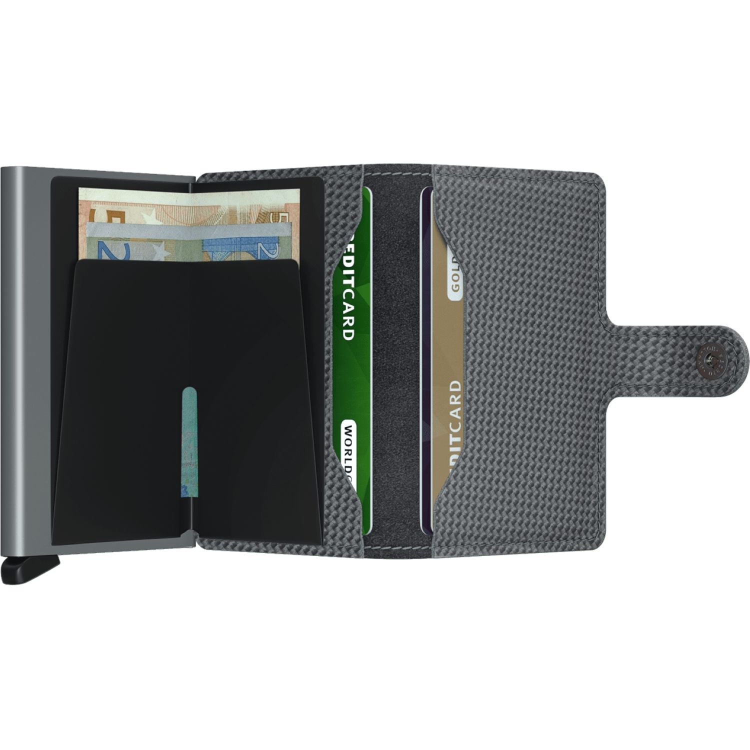 Secrid Miniwallet - Carbon Cool Grey
