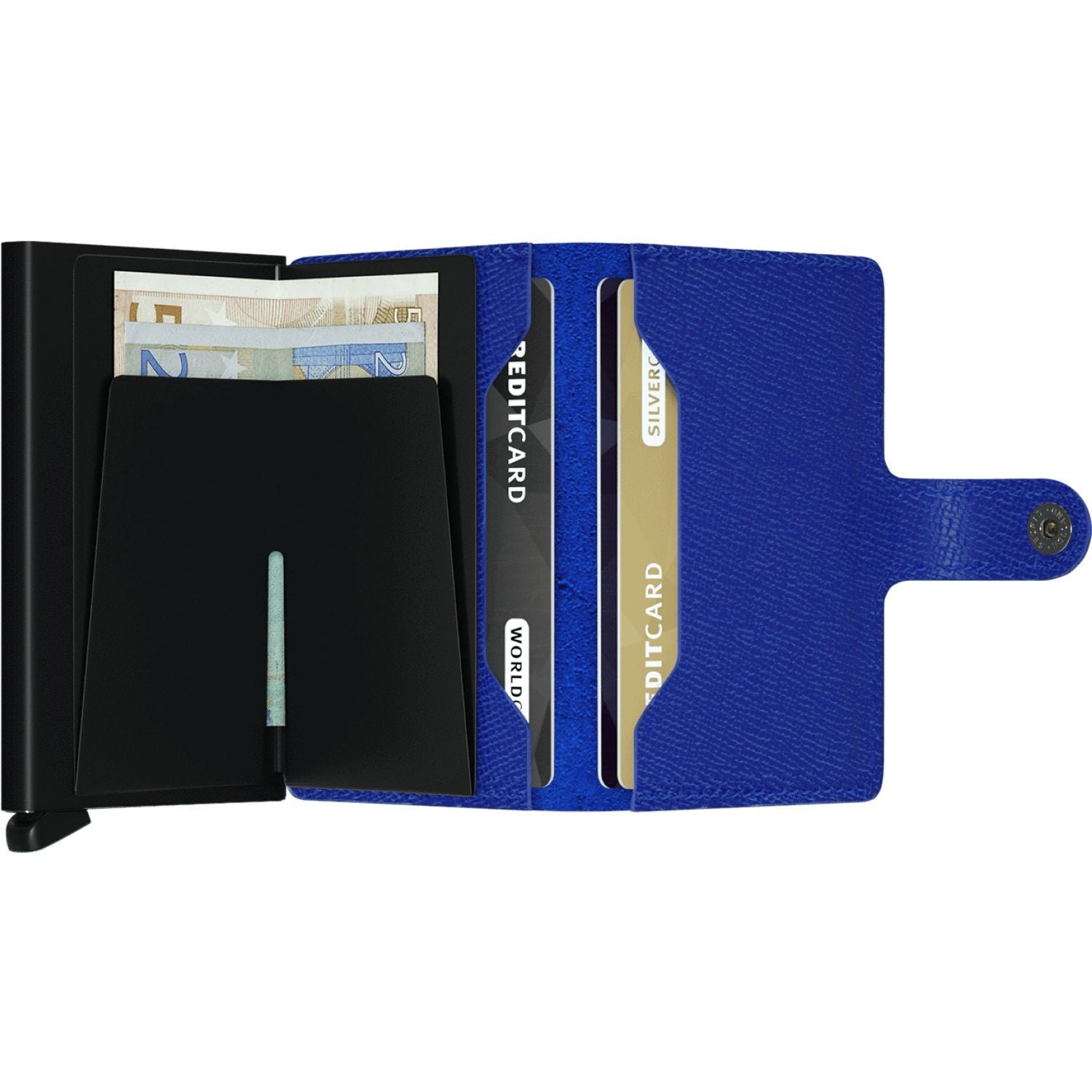 Secrid Miniwallet -  Crisple Blue-Black