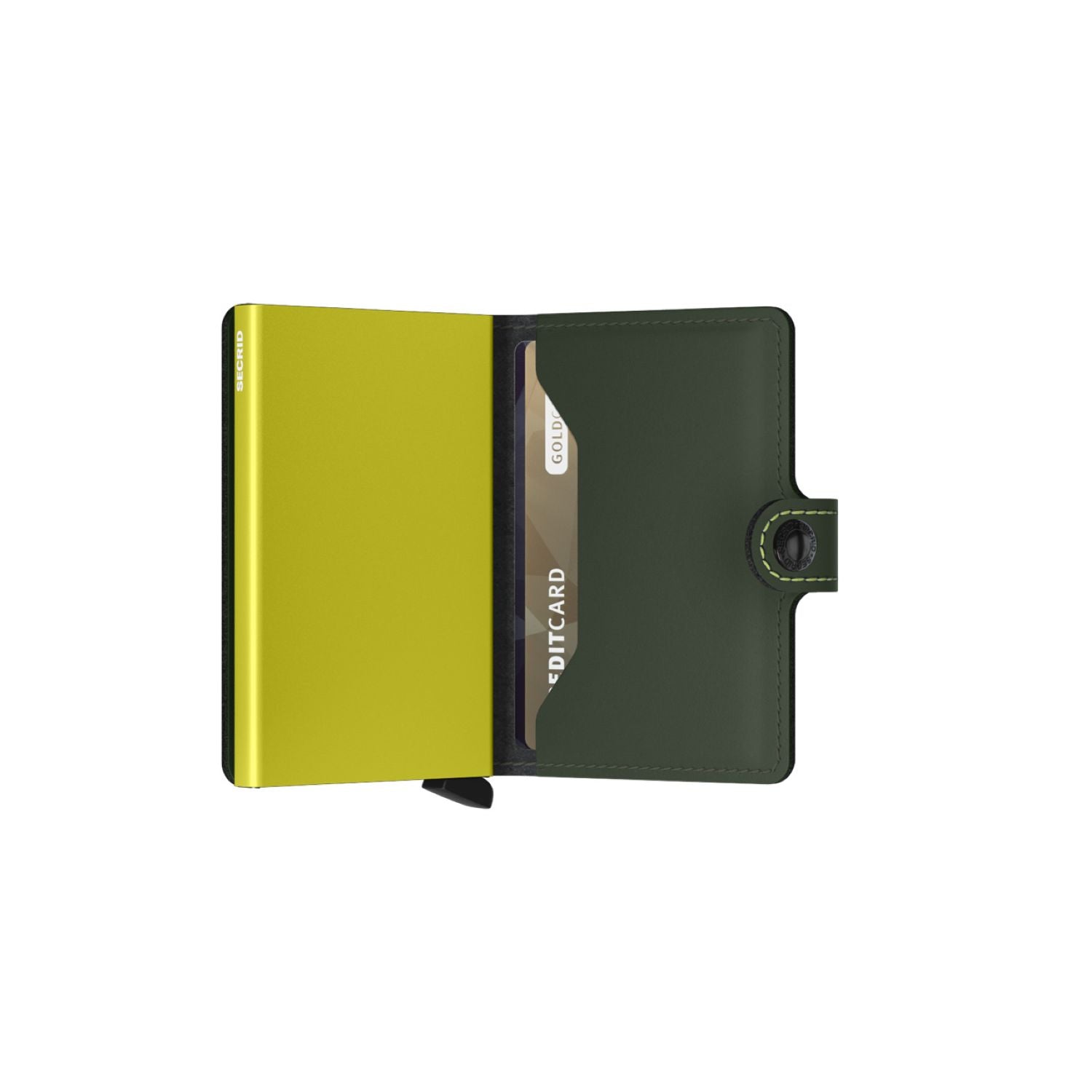 Secrid Miniwallet -  Matte Green & Lime