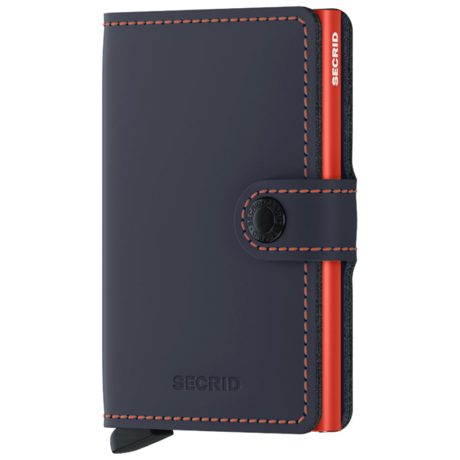 Secrid Miniwallet - Matte Nightblue & Orange