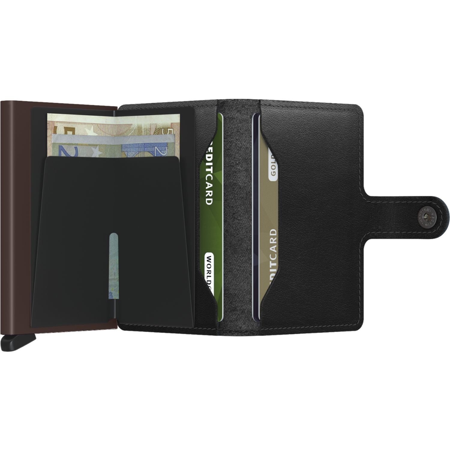 Secrid Miniwallet - Original Black Brown